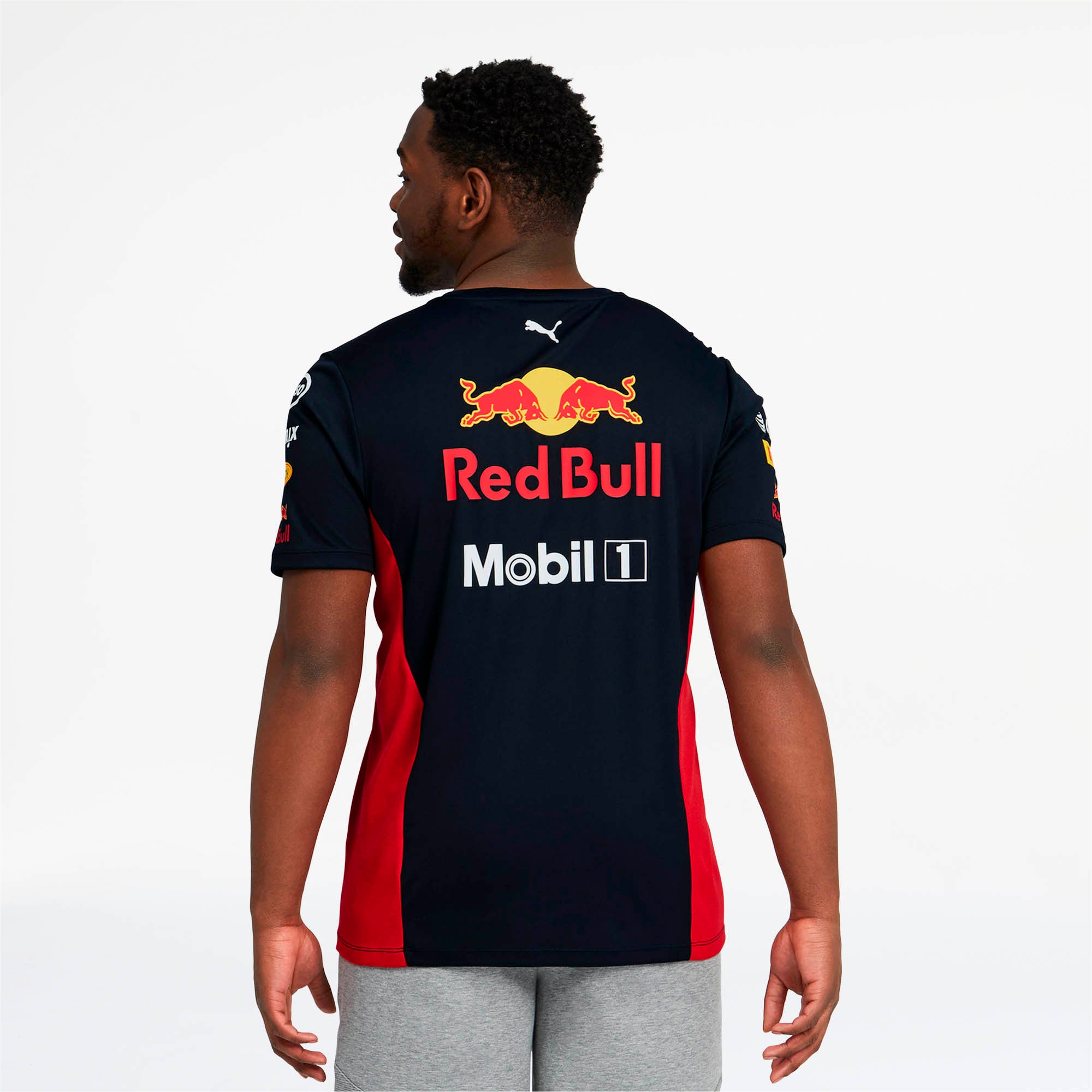 [762881-01] Mens Puma AMRBR Red Bull Racing Team Tee