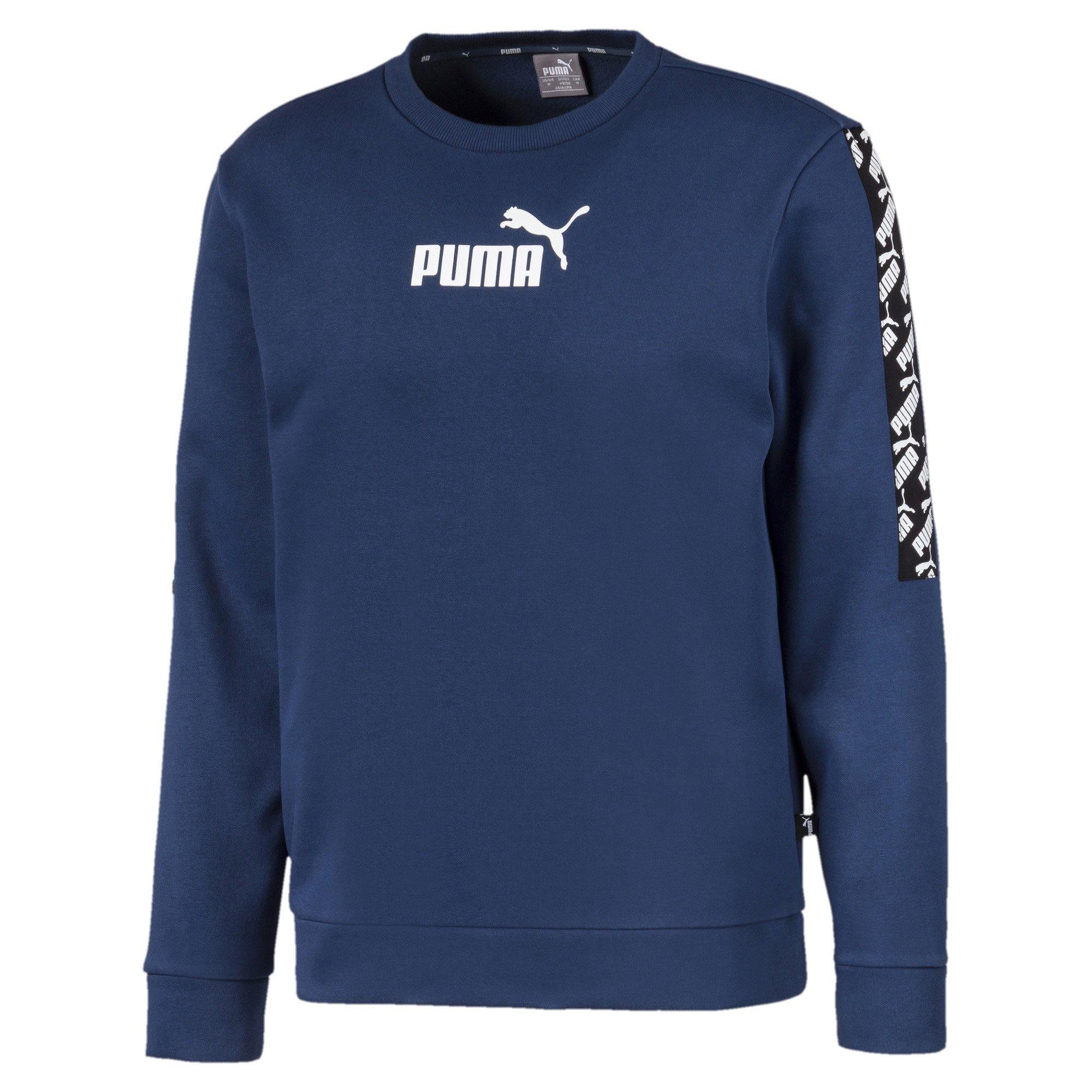 [581389-43] Mens Puma Amplified Crew Fleece - sneakAR