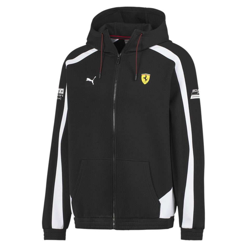 [596145-02] Mens Puma SF Ferrari Hooded Sweat Jacket - sneakAR