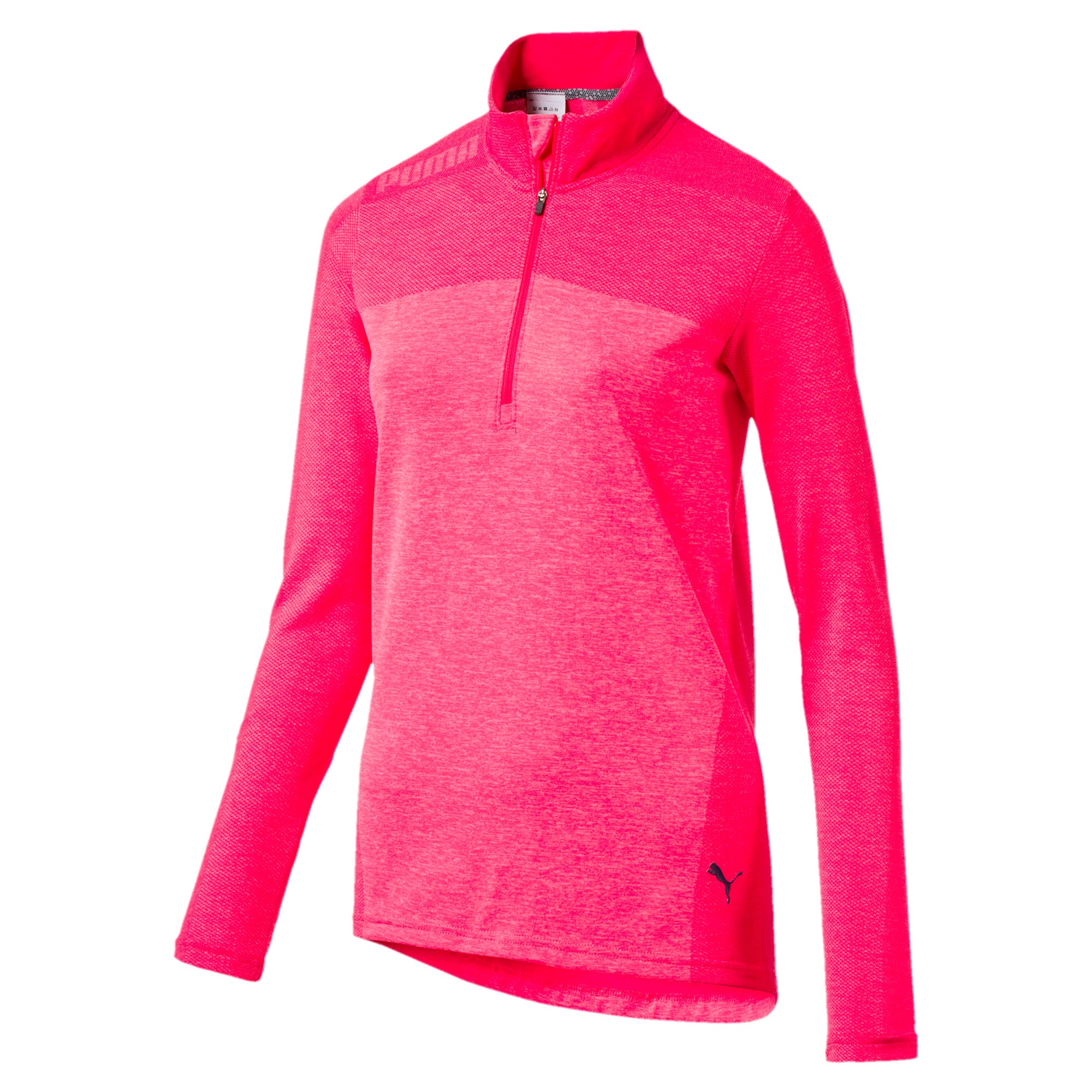 [574645-02] Womens Puma Evoknit Seamless 1/4 Zip