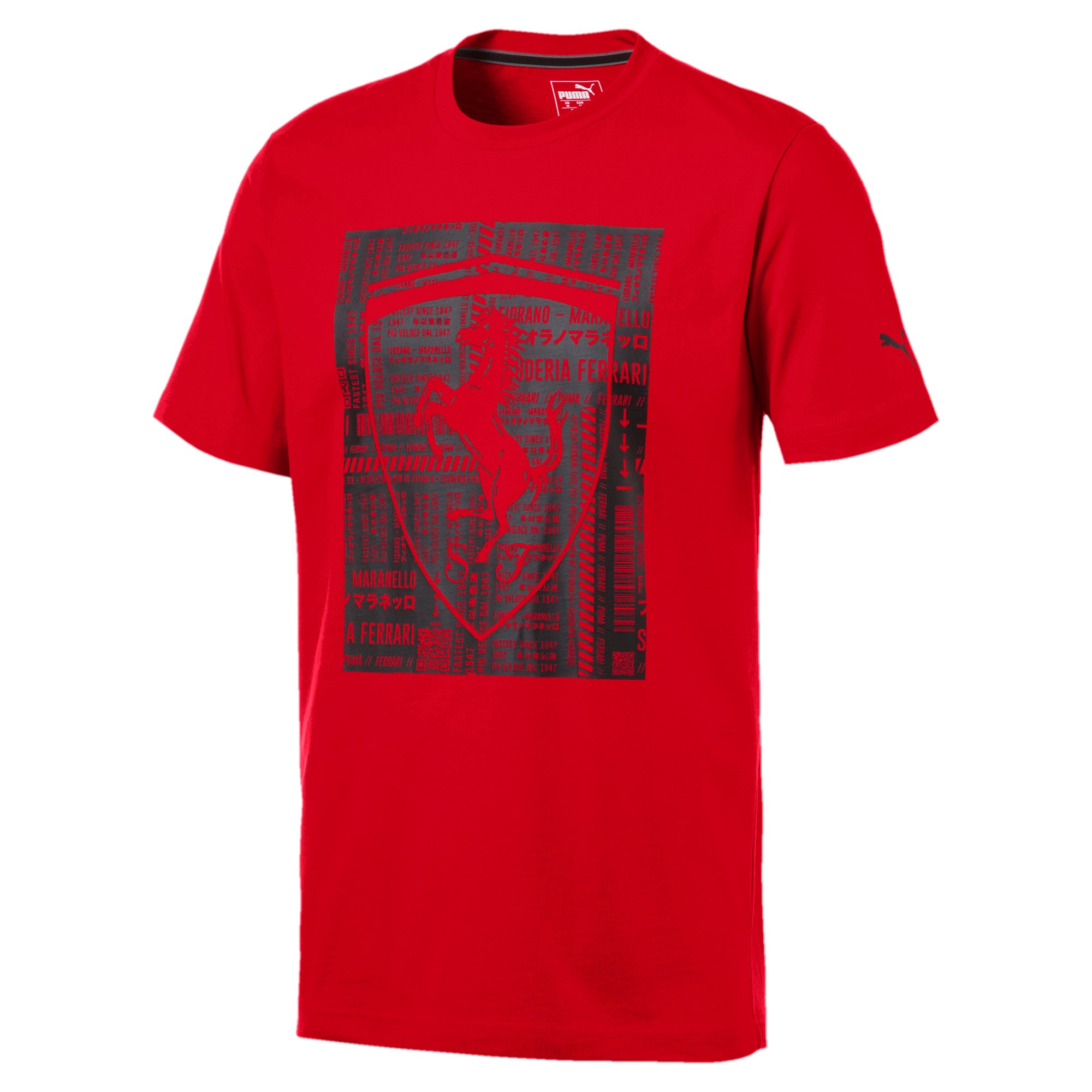 [577854-02] Mens Puma SF Ferrari Big Shield Tee
