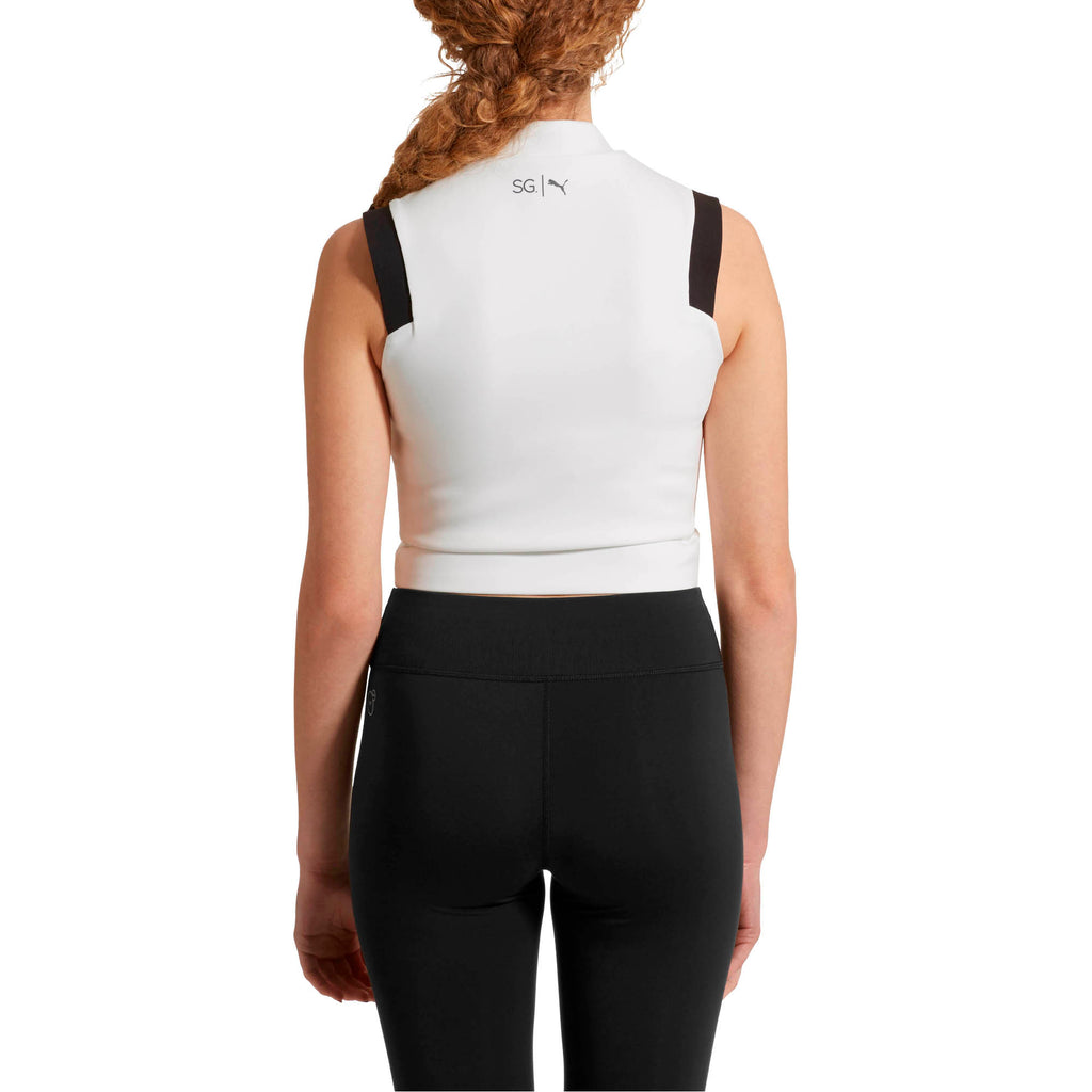 [517907-01] Womens Puma x SG Crop Top