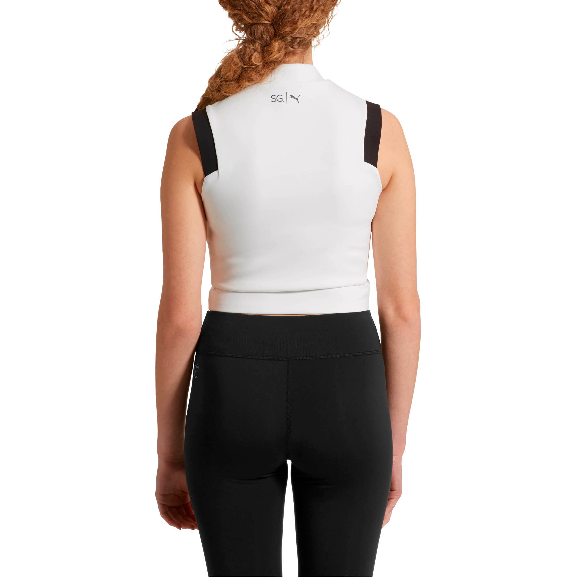 [517907-01] Womens Puma x SG Crop Top
