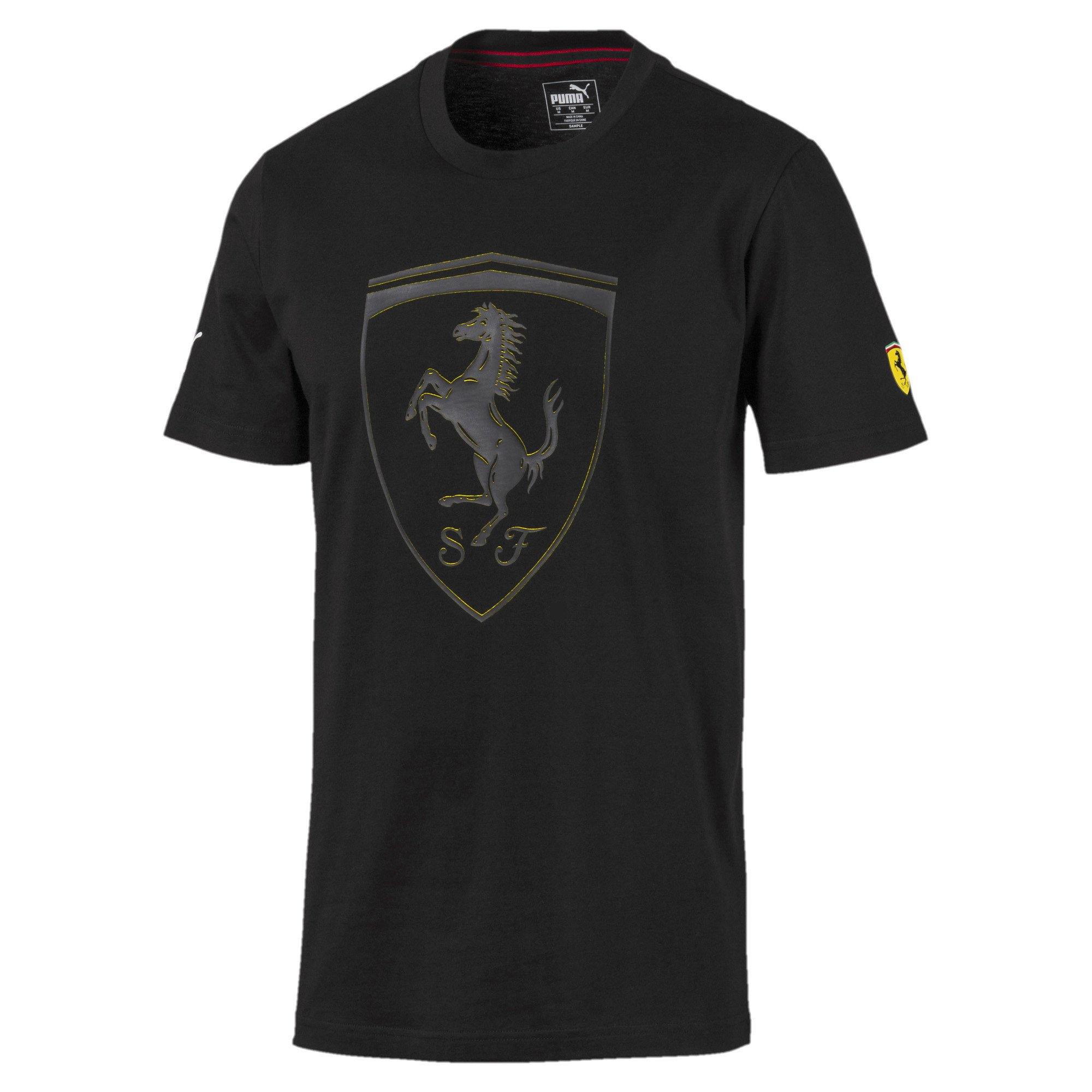 [595554-02] Mens Puma SF Ferrari Big Shield Tee - sneakAR