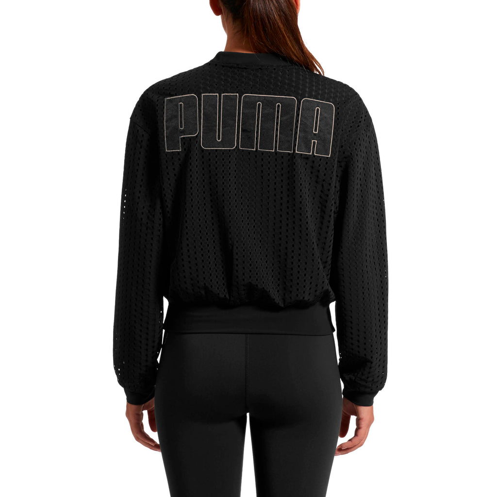 [517082-01] Womens Puma Luxe Jacket