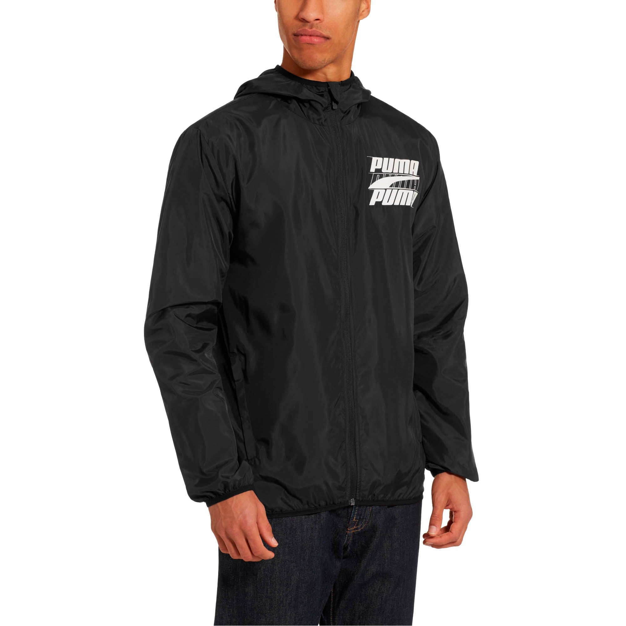 [854055-01] Mens Puma Rebel Windbreaker