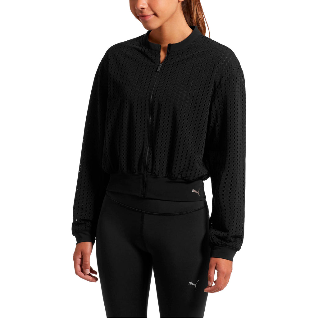 [517082-01] Womens Puma Luxe Jacket