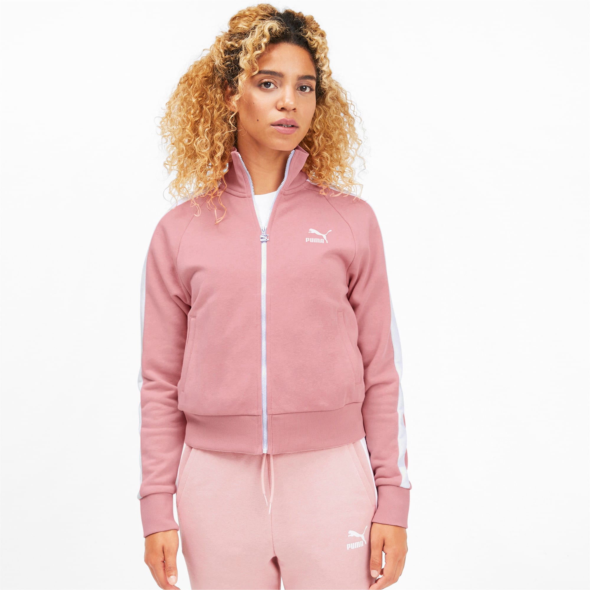 [595204-14] Womens Puma CLASSICS T7 TRACK JACKET