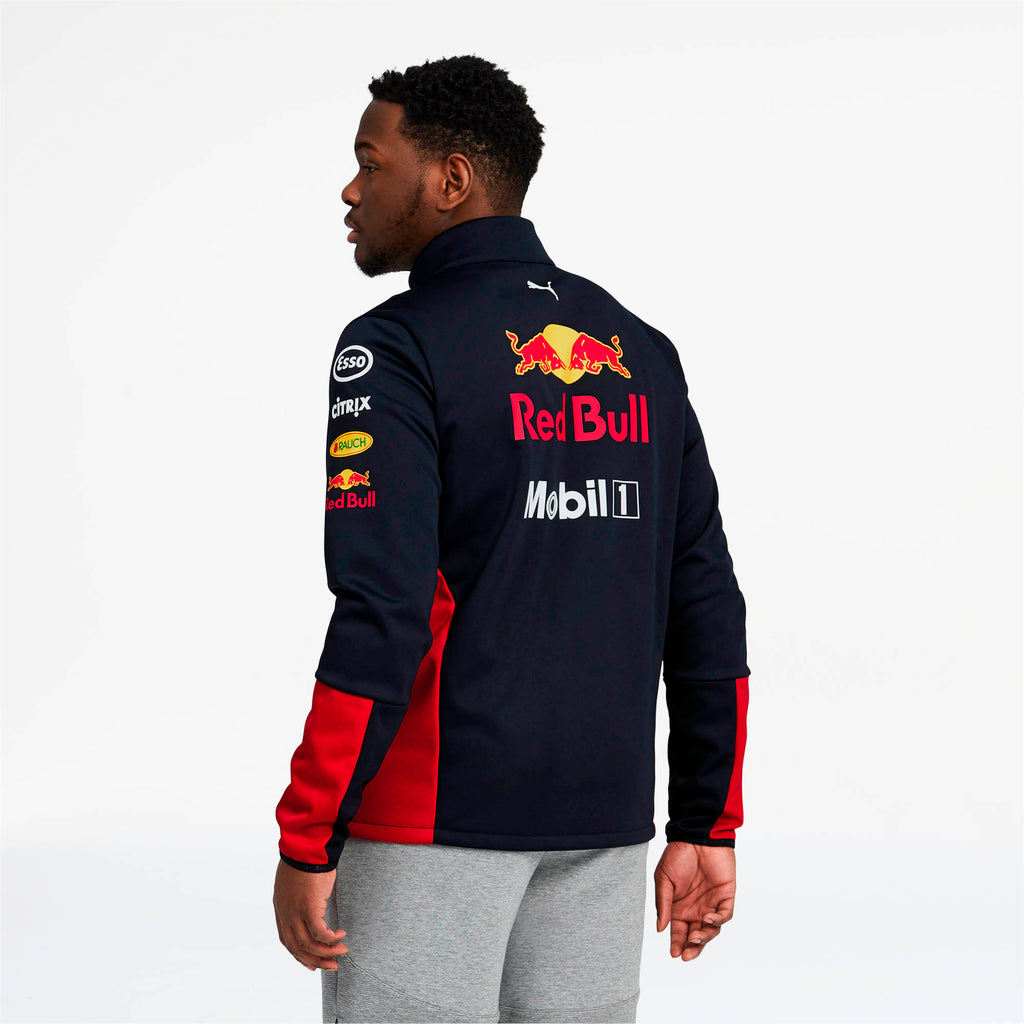 [762885-01] Mens Puma AMRBR Red Bull Racing Team Softshell
