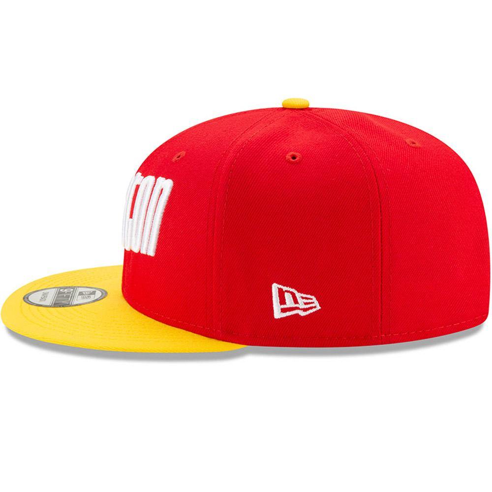 [12289221] Mens New Era NBA Hardwood Classics Night 9Fifty Snapback - Rockets - sneakAR