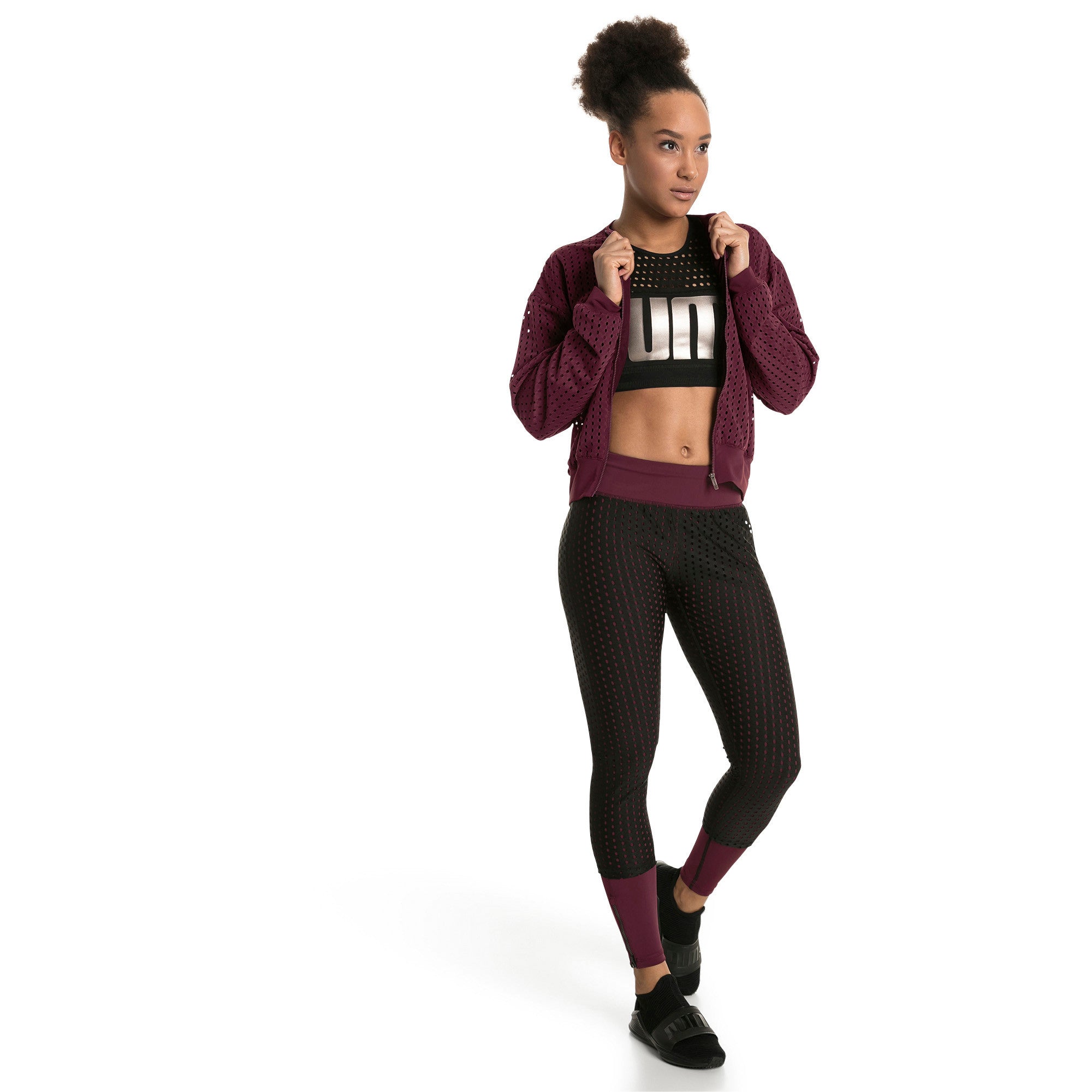 [517082-02] Womens Puma Luxe Jacket
