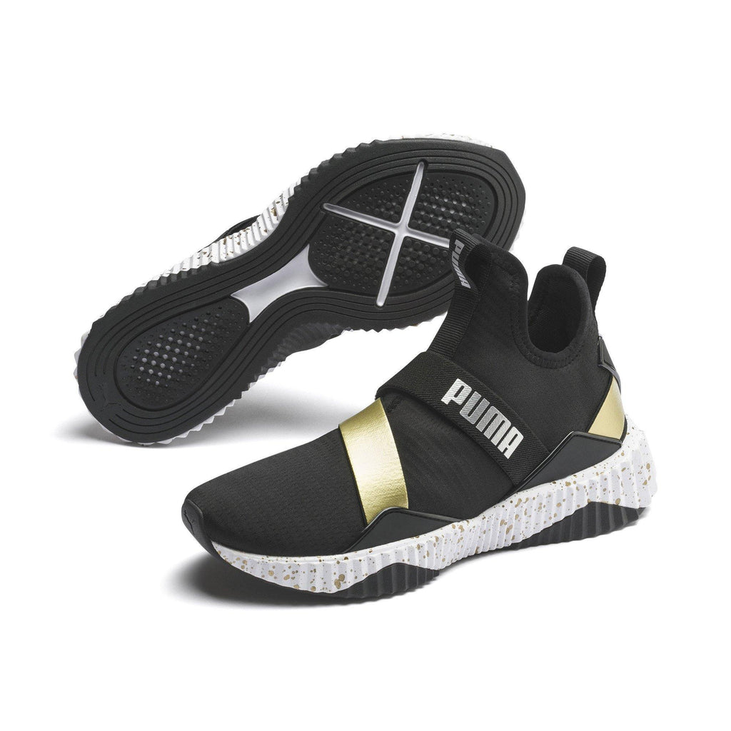[193044-01] Womens Puma Defy Mid Metal - sneakAR