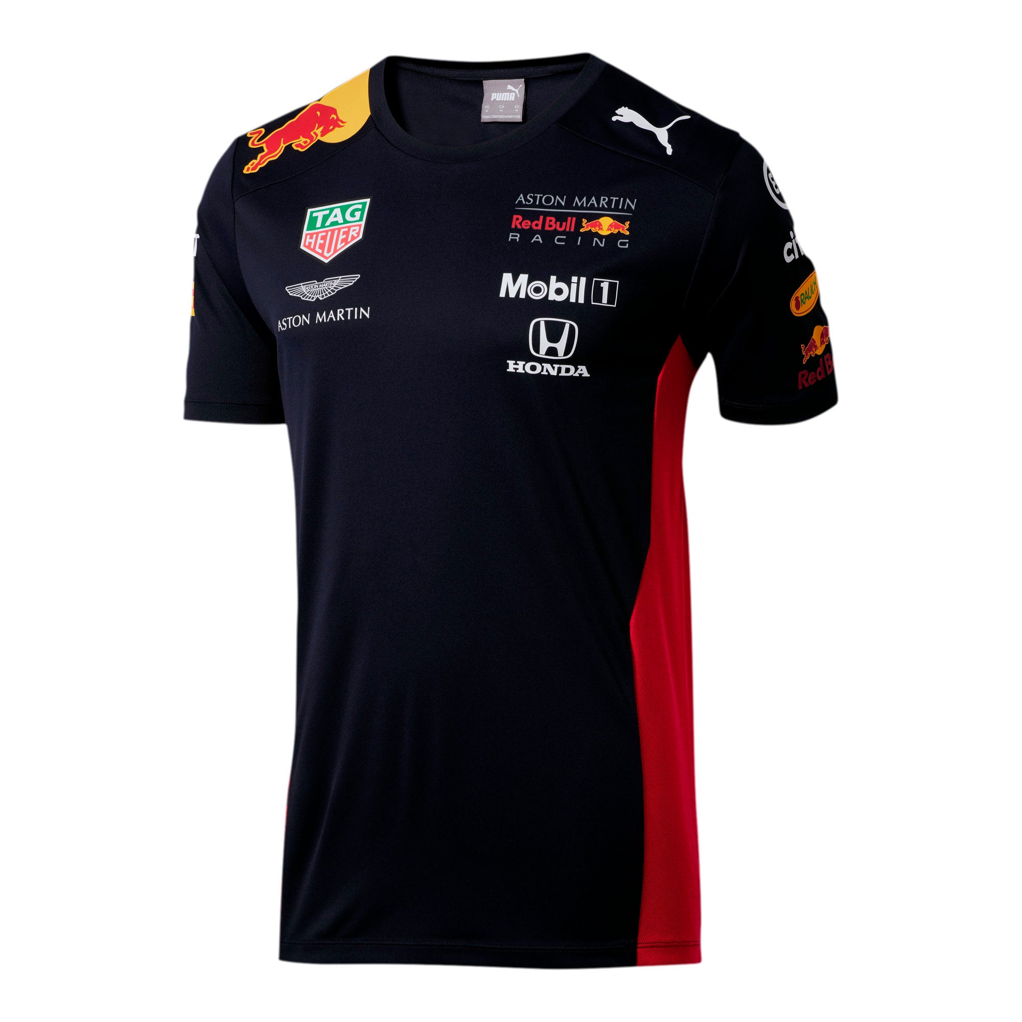 [762881-01] Mens Puma AMRBR Red Bull Racing Team Tee
