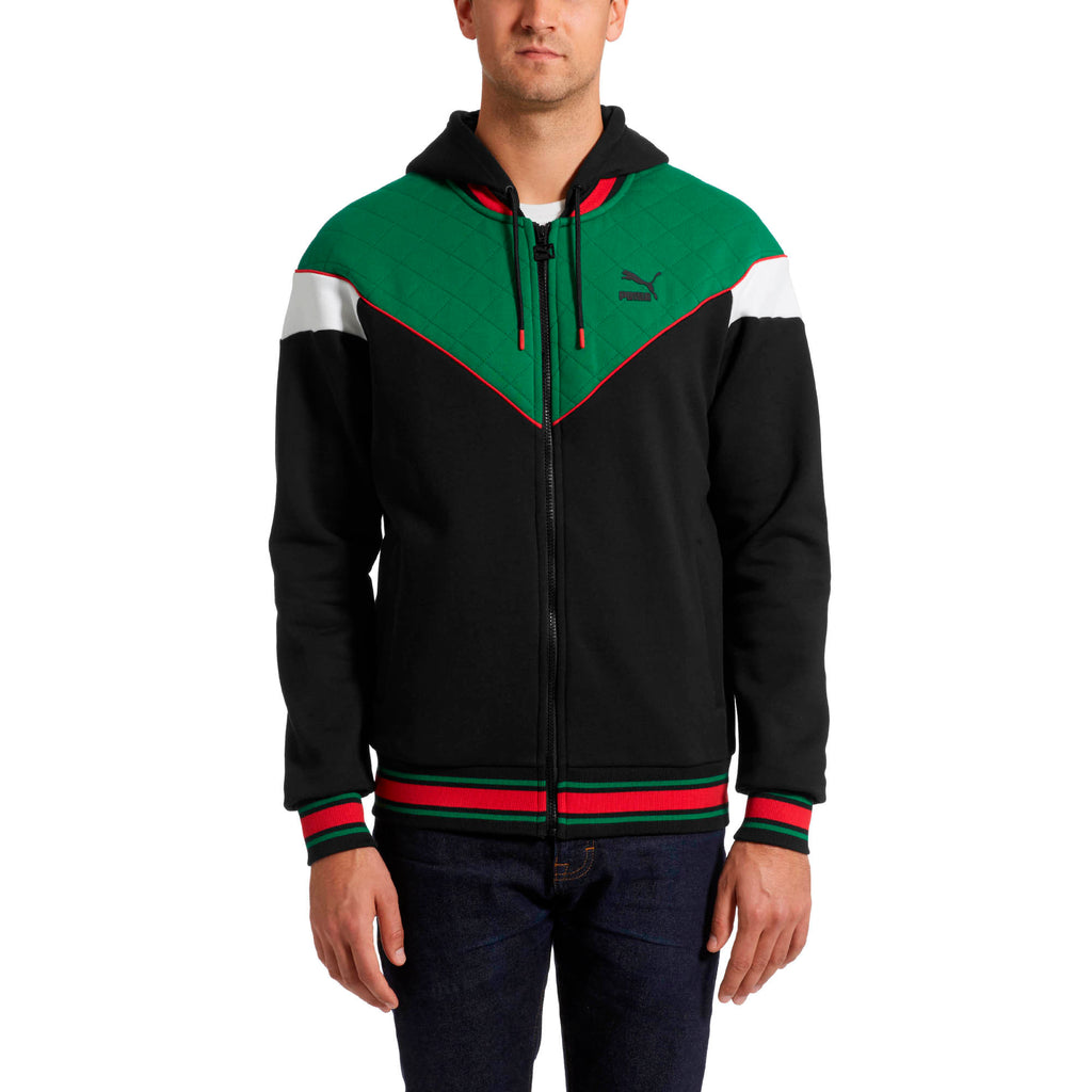 [578969-01] Mens Puma Lux MCS Hooded Track Jacket