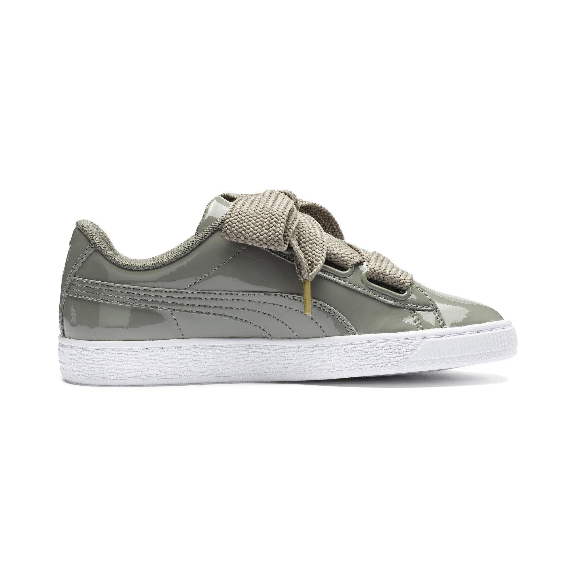 [363073-12] Womens Puma Basket Heart Patent - sneakAR