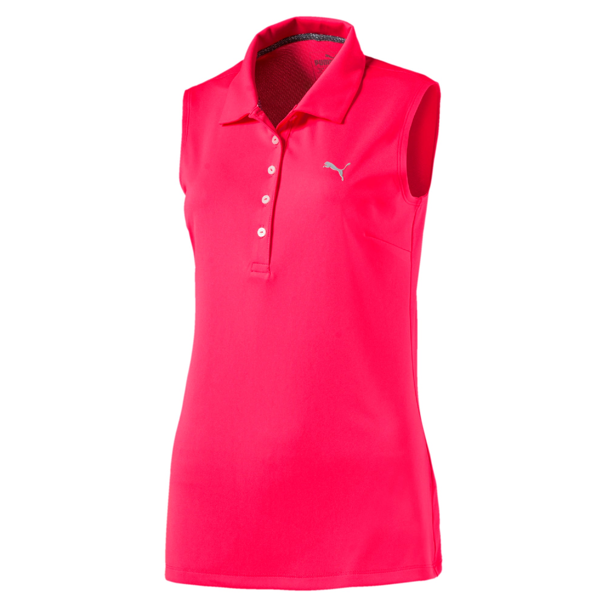 [574773-04] Womens Puma Pounce Sleeveless Polo