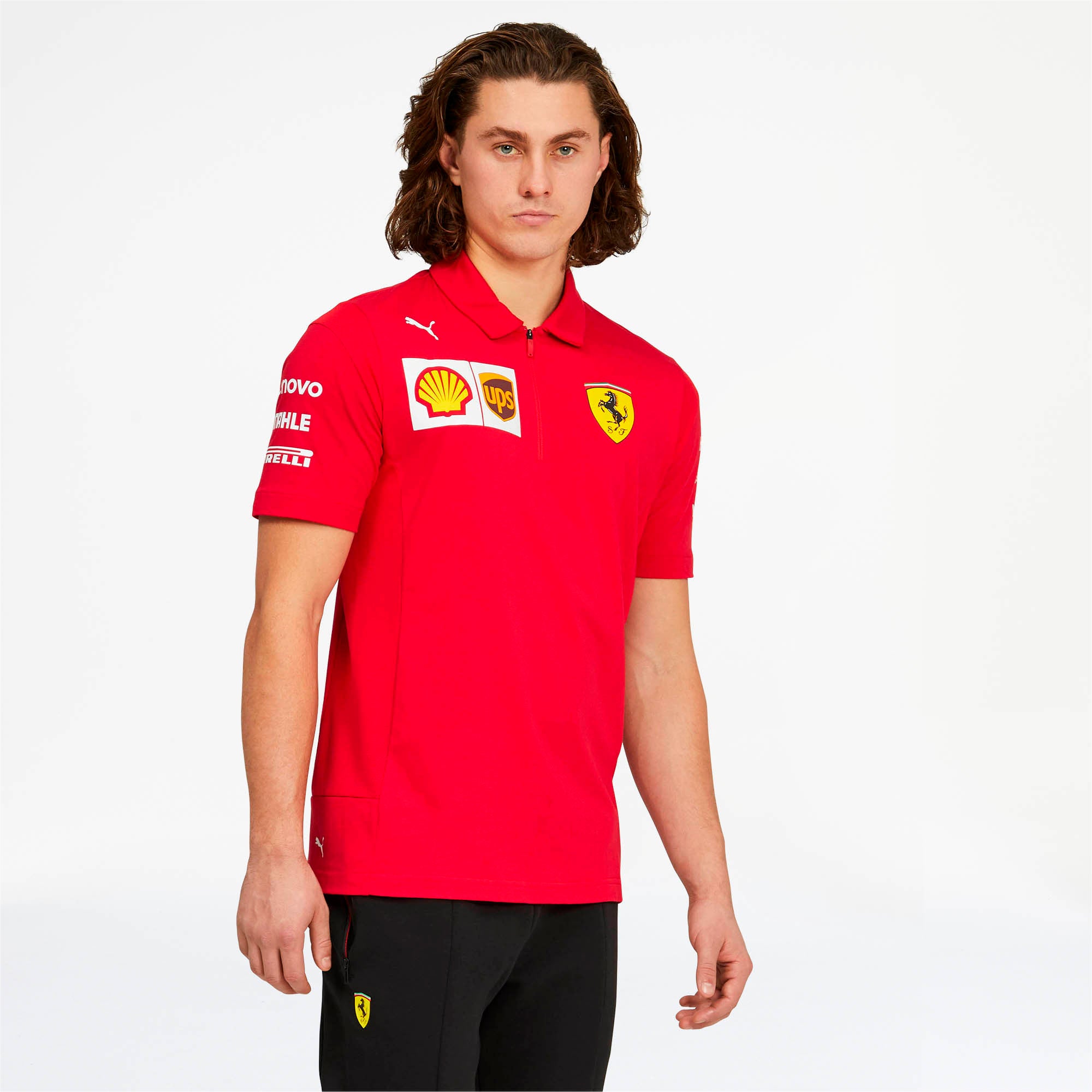 [763017-02] Mens Puma SF Ferrari Team Polo