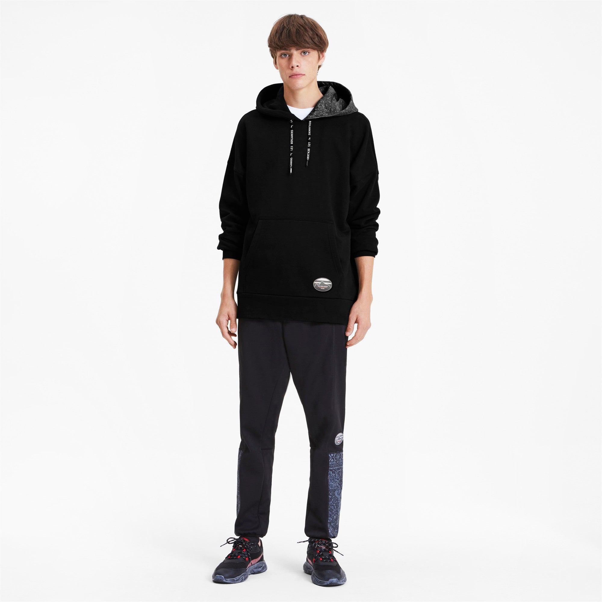 [595470-01] Mens Puma X LES BENJAMINS HOODIE