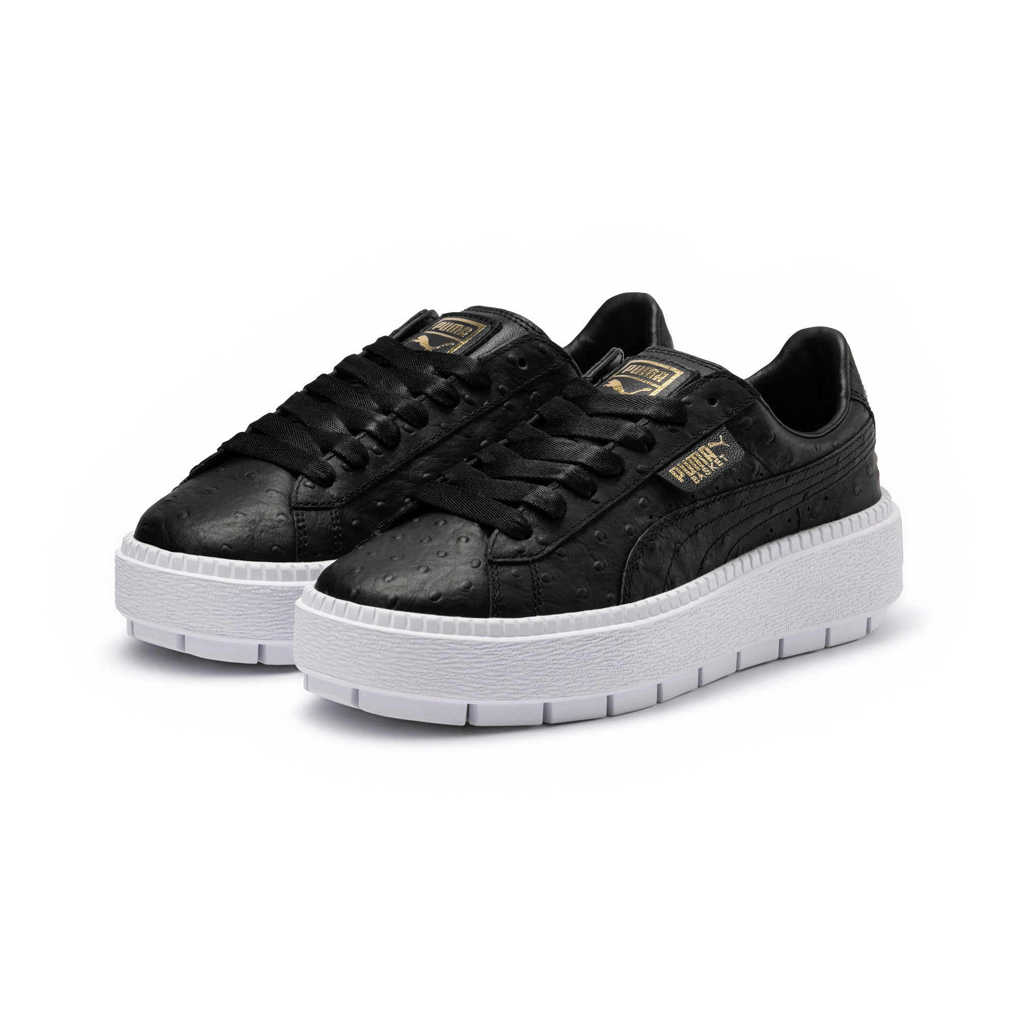 [366684-01] Womens Puma Platform Trace Ostrich