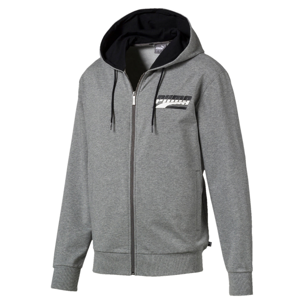 [854218-03] Mens Puma REBEL HOODED JACKET TR
