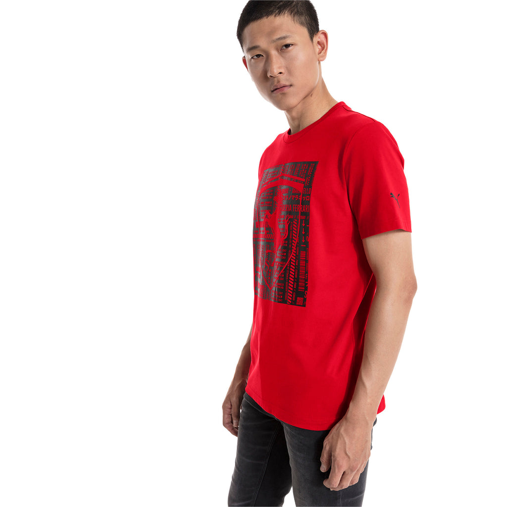 [577854-02] Mens Puma SF Ferrari Big Shield Tee