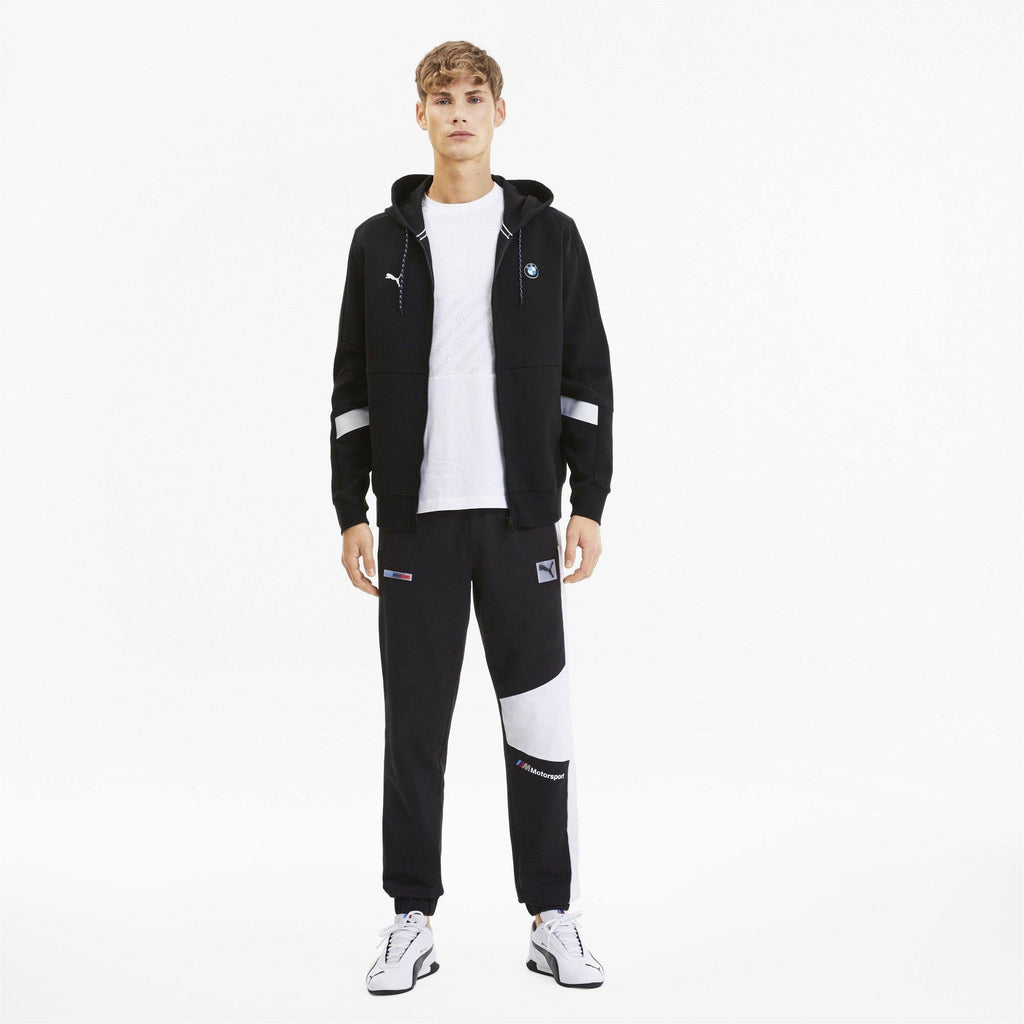 [596097-01] Mens Puma BMW Motorsport Hooded Sweat Jacket - sneakAR