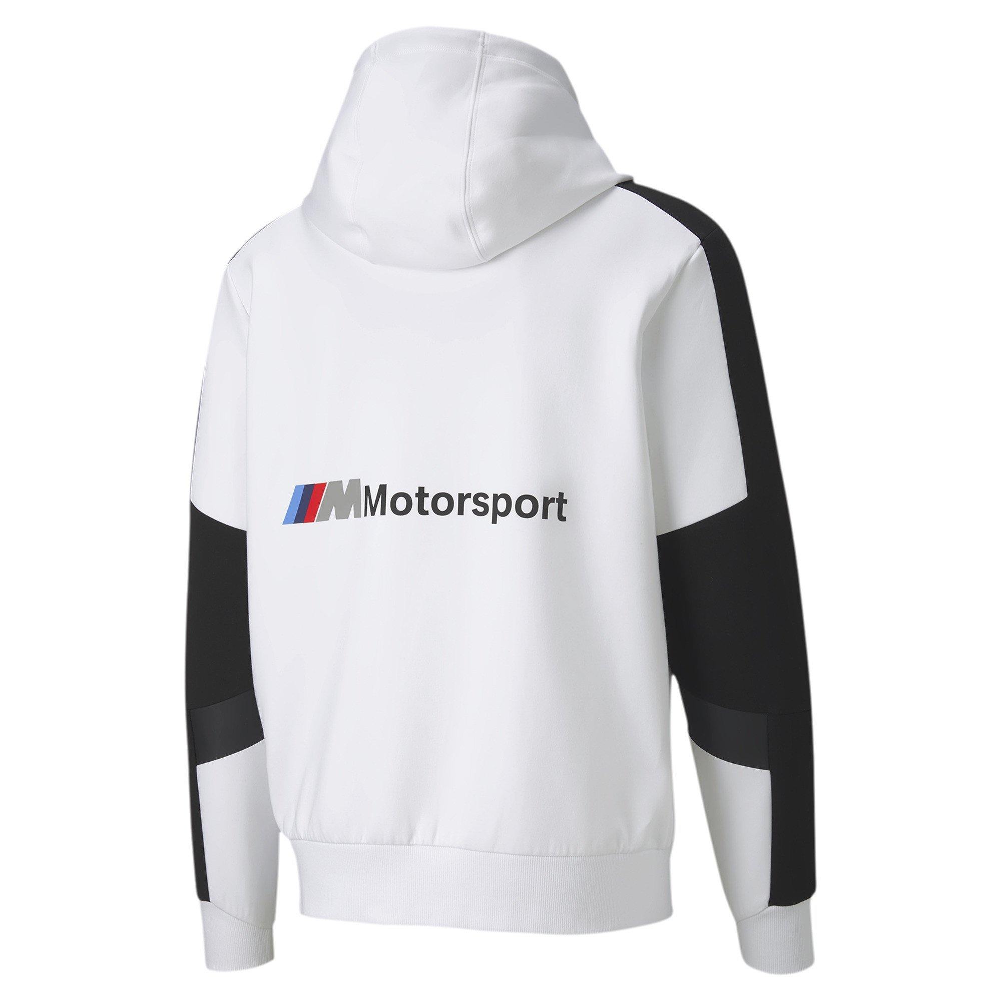 [596097-02] Mens Puma BMW Motorsport Hooded Sweat Jacket - sneakAR