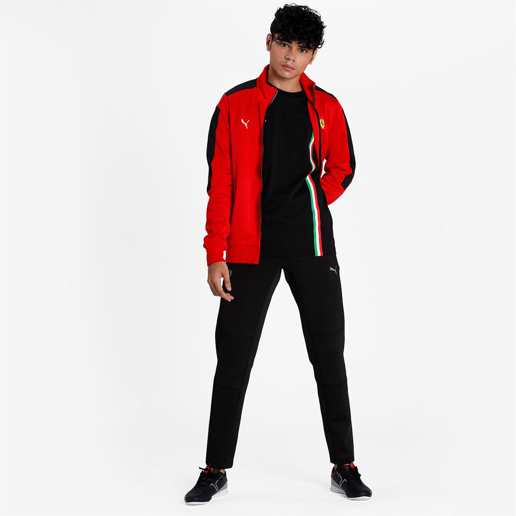 [597944-01] Mens Puma SF Ferrari Race T7 Track Jacket