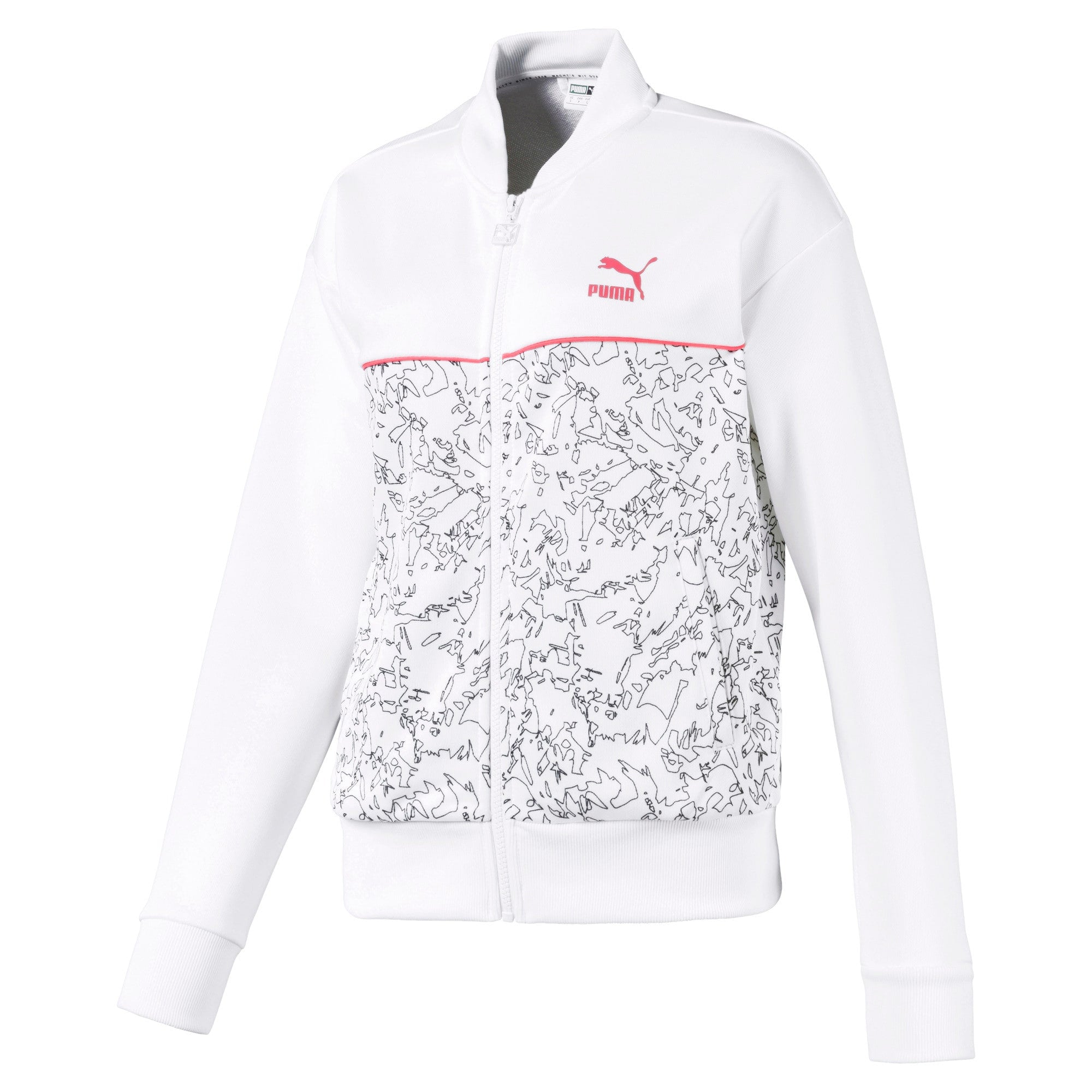 [595216-02] Womens Puma CLASSICS TRACK JACKET AOP