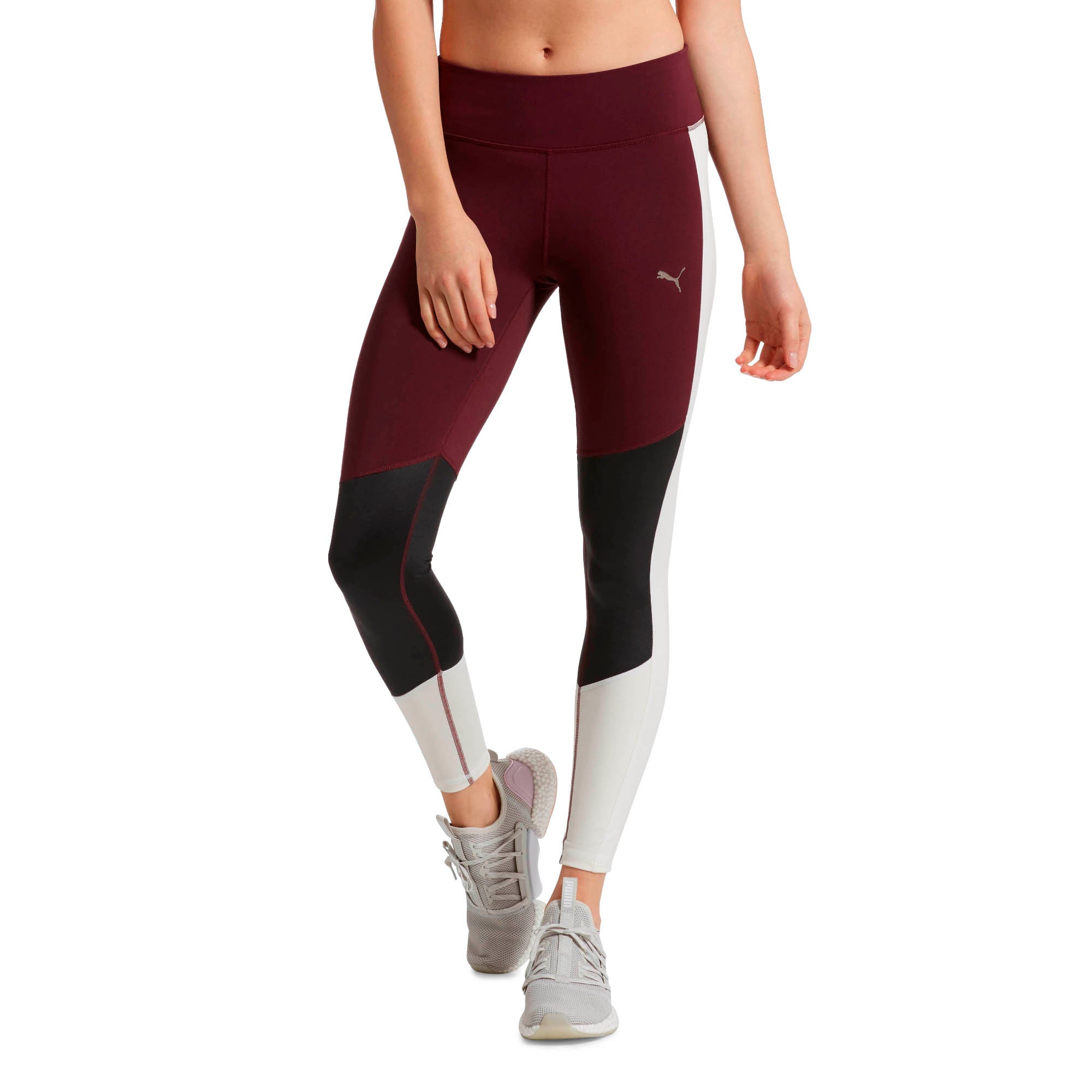 [517705-02] Womens Puma Holiday Color Block 7/8 Tight