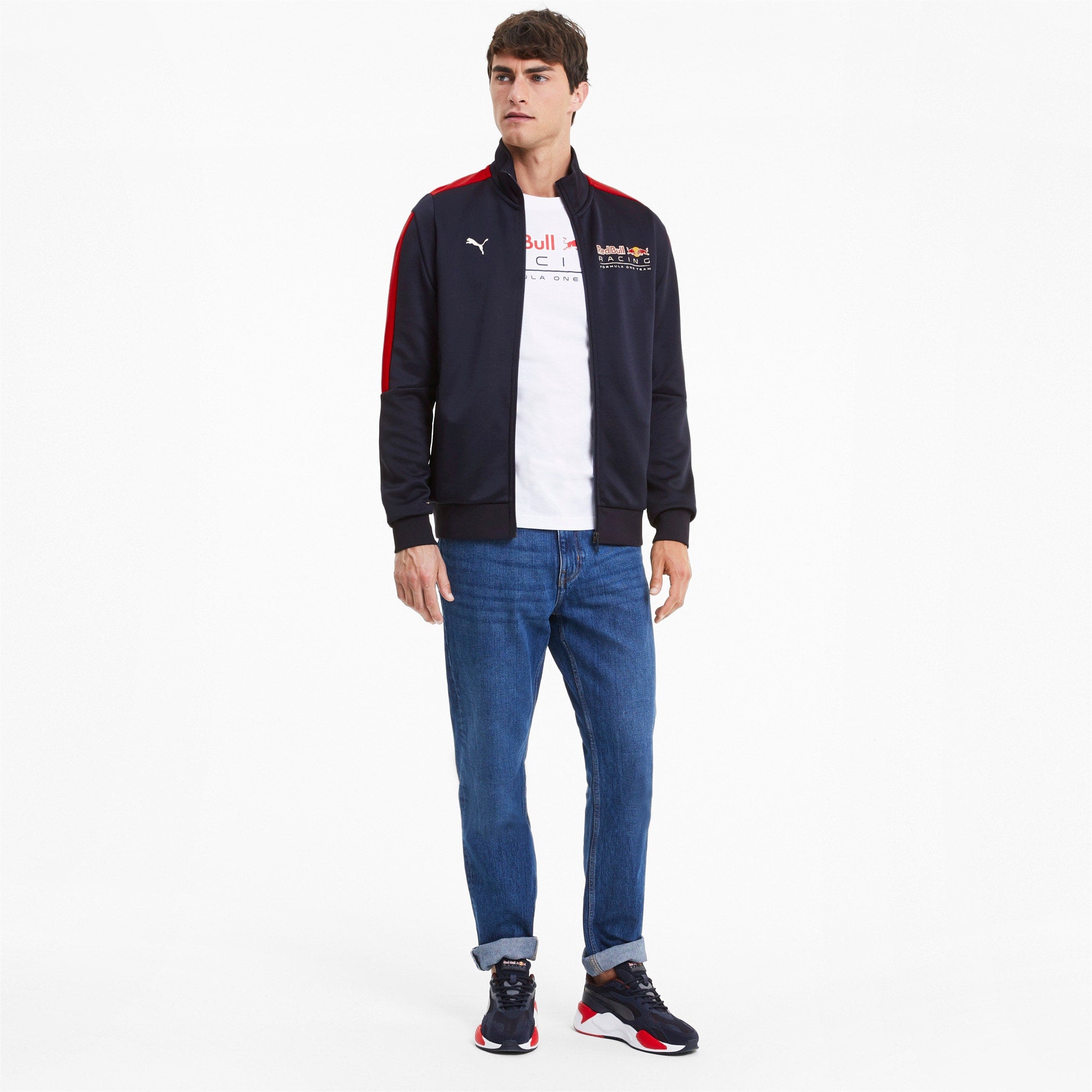 [763008-01] Mens Puma RBR RED BULL RACING T7 TRACK JACKET