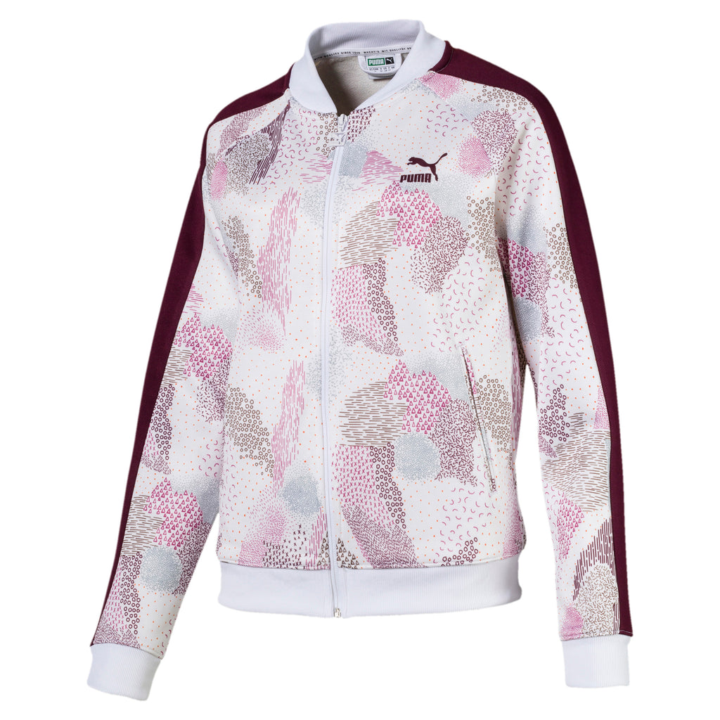 [576248-52] Womens Puma Classics T7 Track Jacket Aop