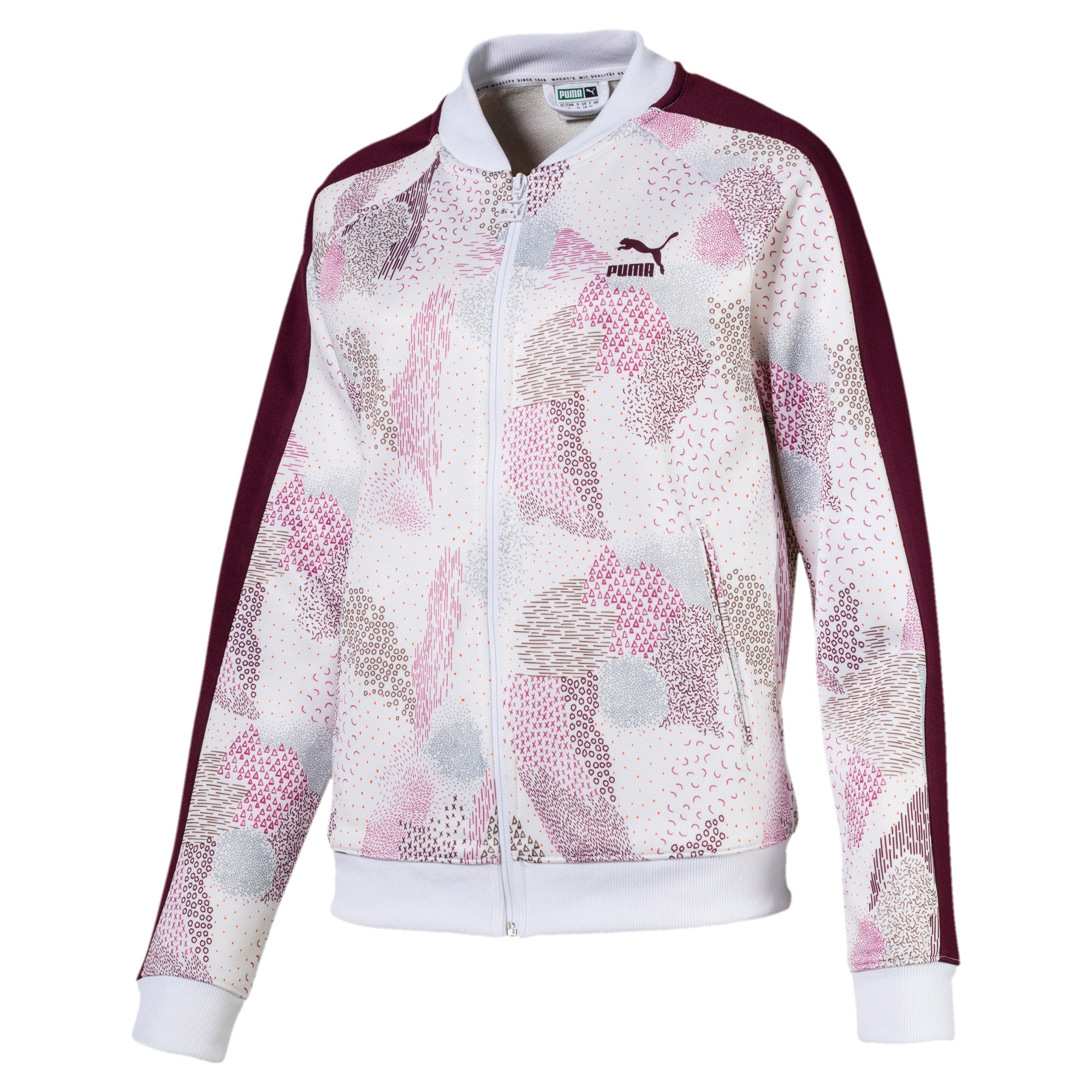 [576248-52] Womens Puma Classics T7 Track Jacket Aop