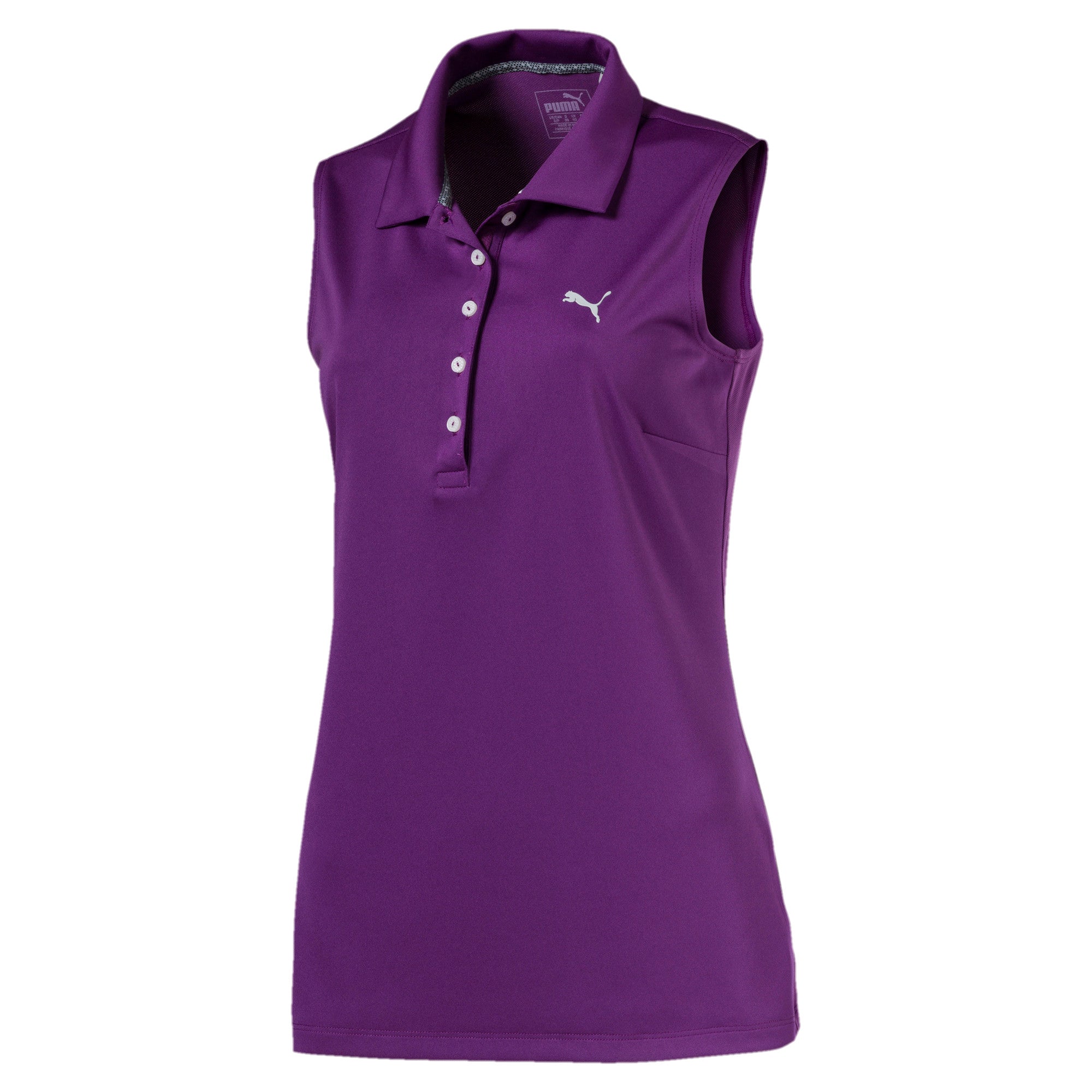 [574773-12] Womens Puma Pounce Sleeveless Polo