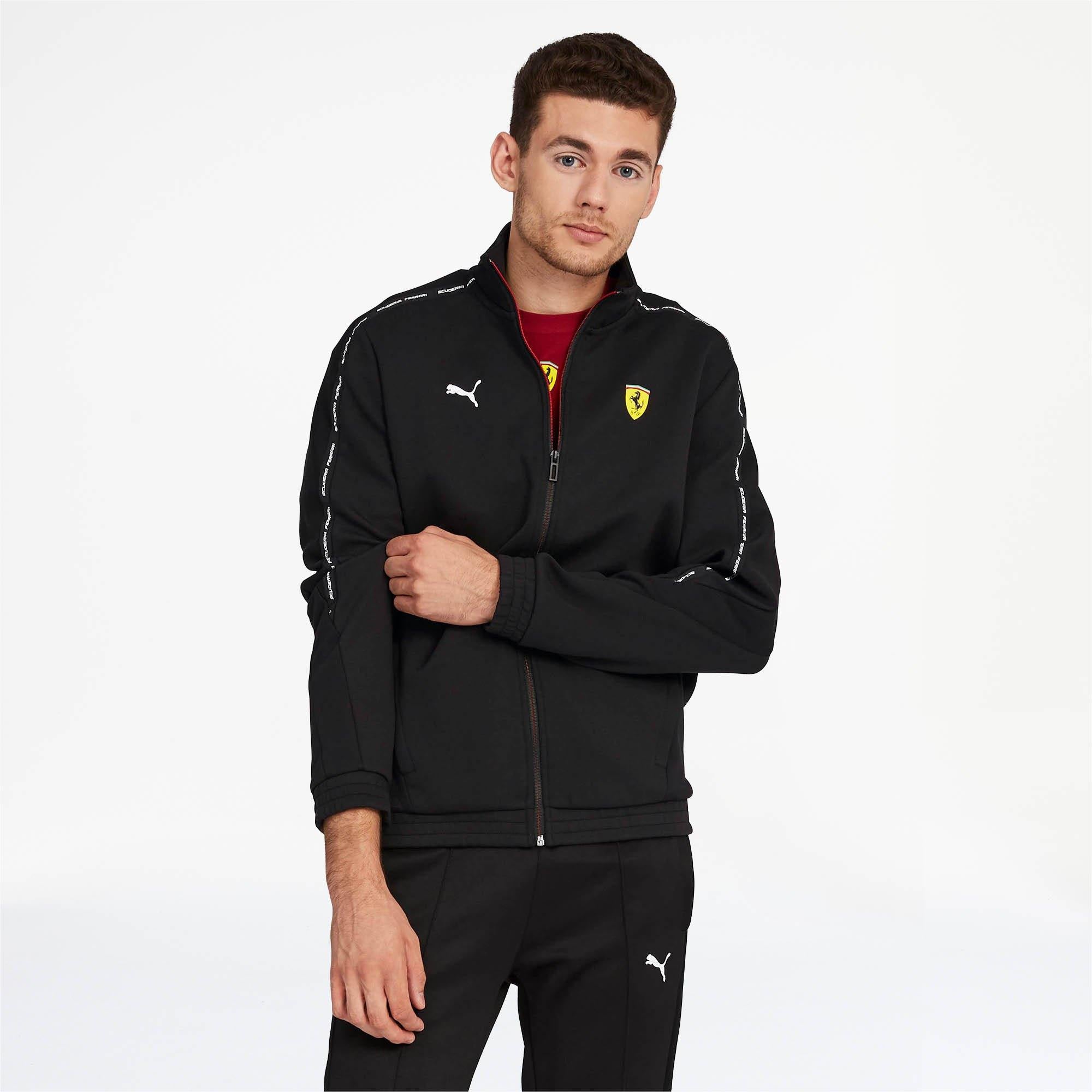 [595420-02] Mens Puma SF Ferrari Sweat Jacket - sneakAR