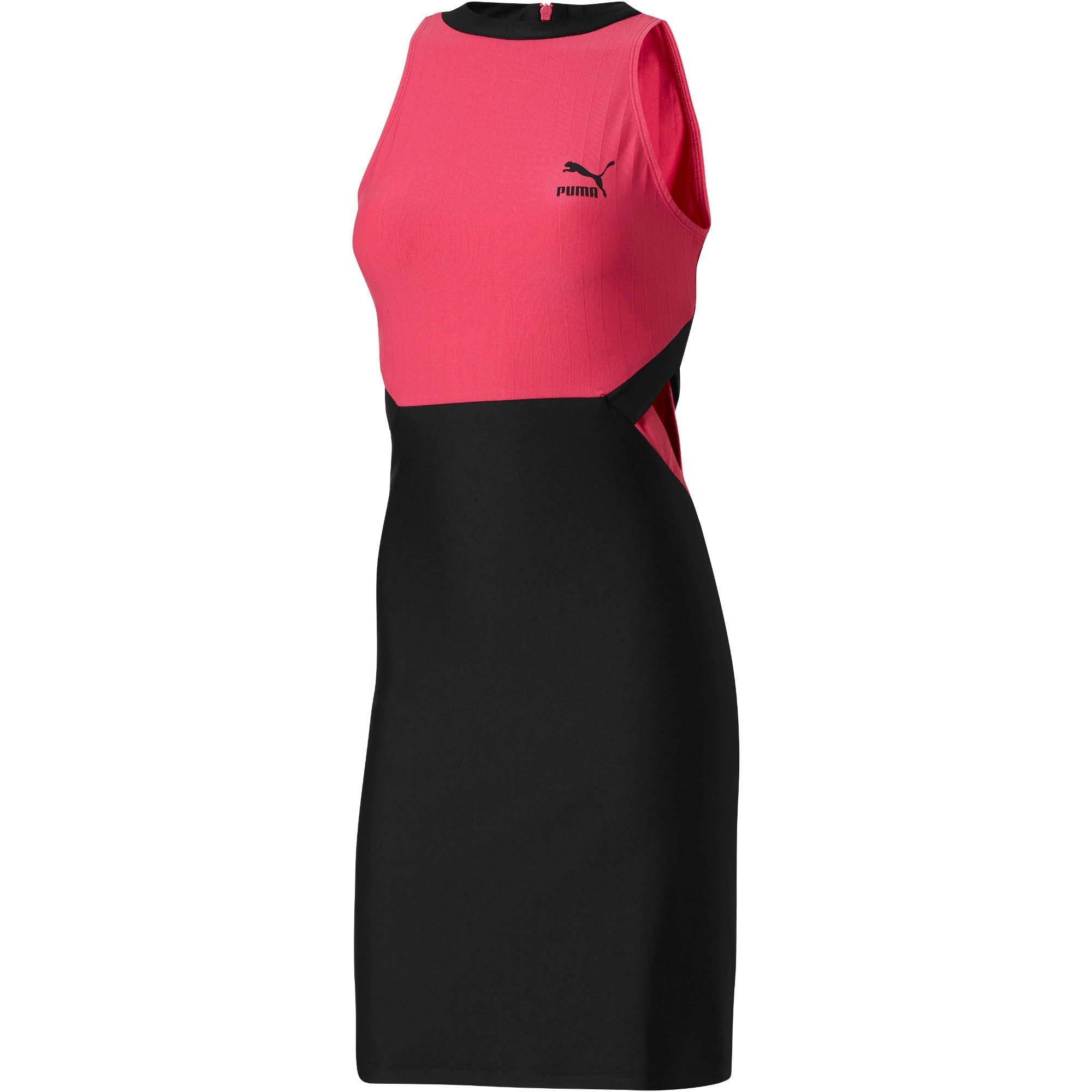 [578863-20] Womens Puma Classics Cut Out Dress - sneakAR