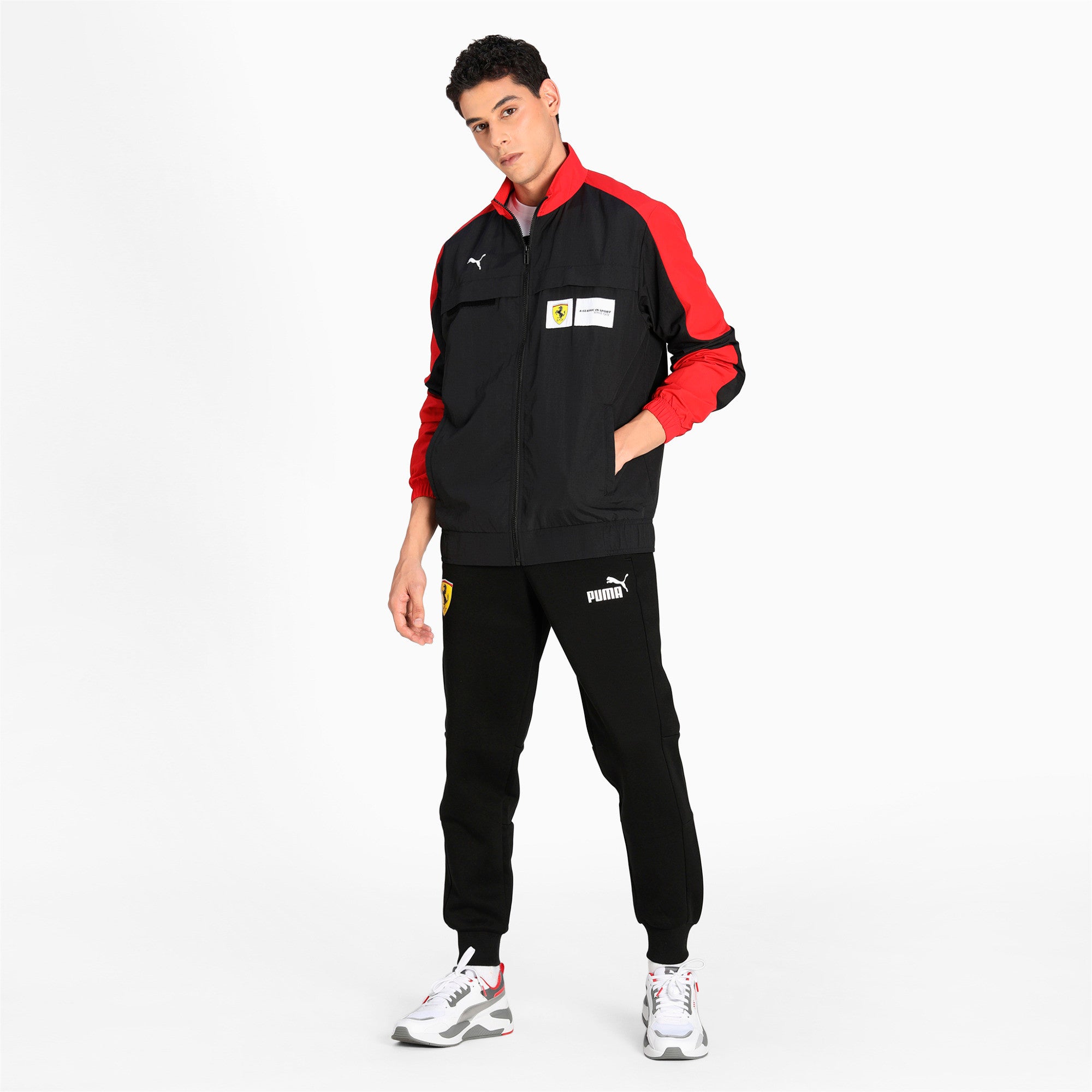 [531644-02] Mens Puma FERRARI RACE STATEMENT WOVEN JACKET