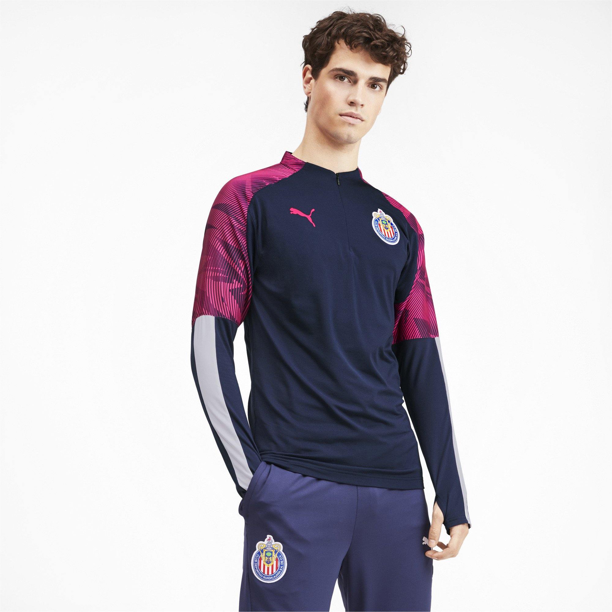 [755907-03] Mens Puma Chivas 1/4 Zip Top - sneakAR