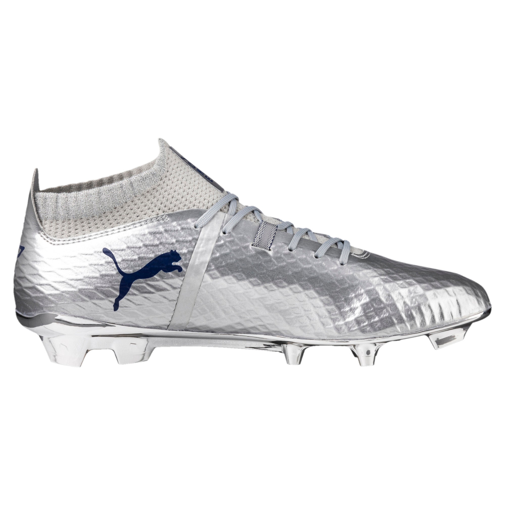 [103986-01] Mens Puma One Chrome Firm Ground Cleats