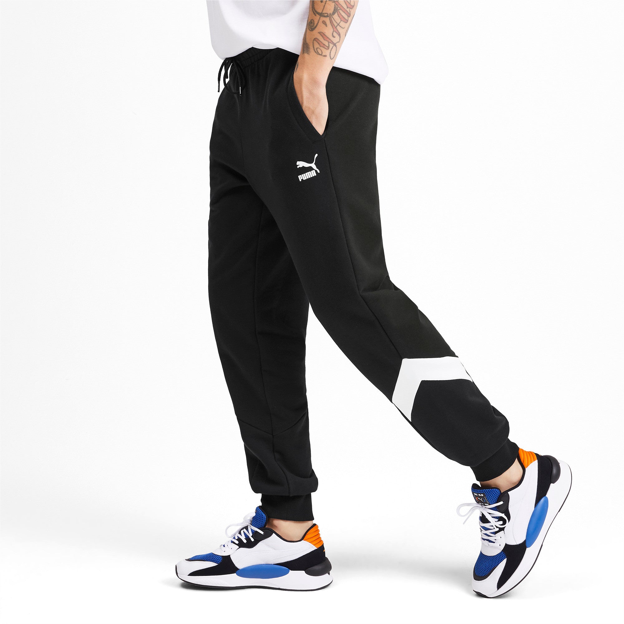 [595743-01] Mens Puma Iconic MCS Track Pant Cuffed
