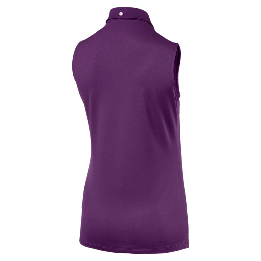 [574773-12] Womens Puma Pounce Sleeveless Polo