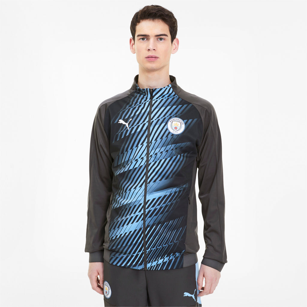 [756807-25] Mens Puma MCFC Stadium League Jacket