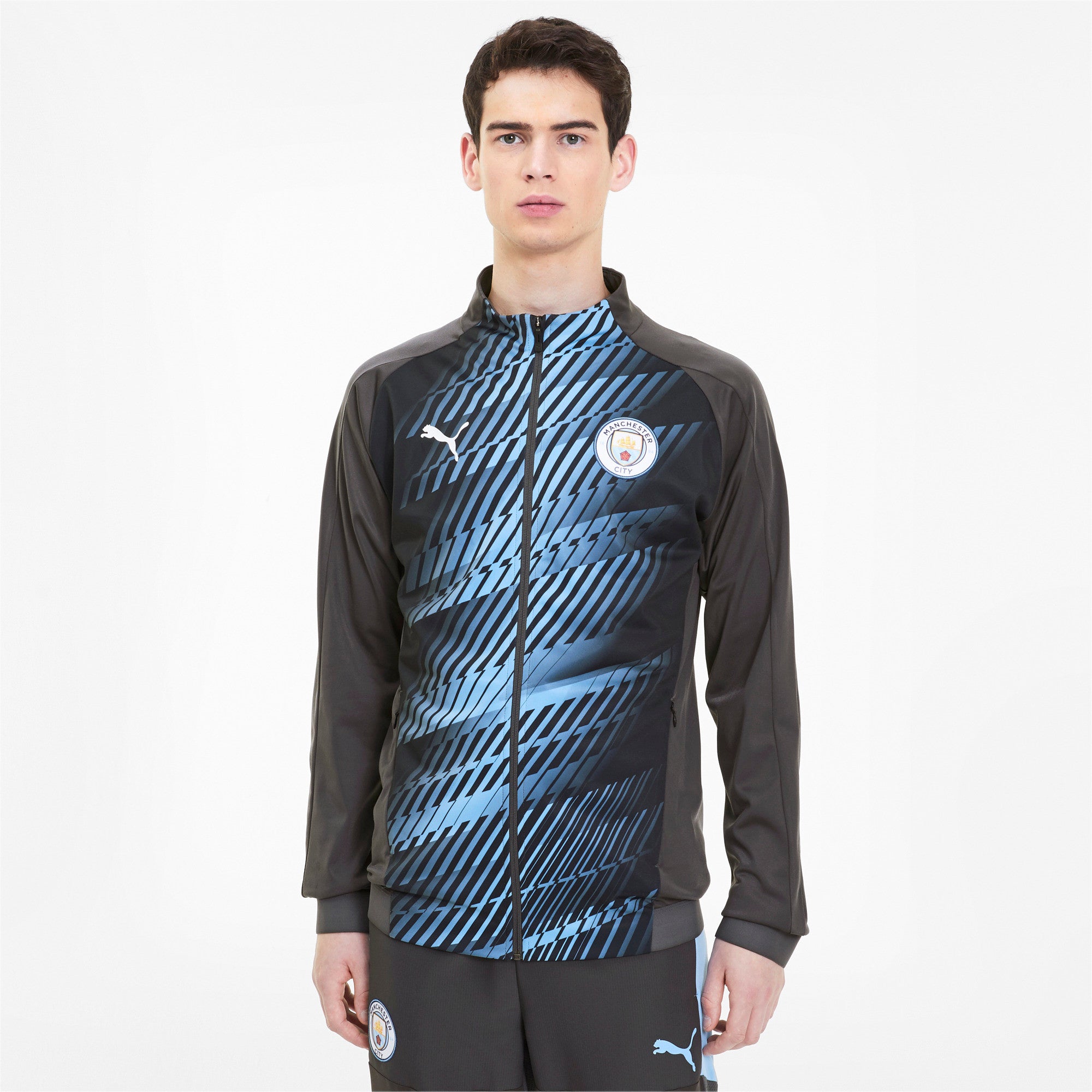 [756807-25] Mens Puma MCFC Stadium League Jacket