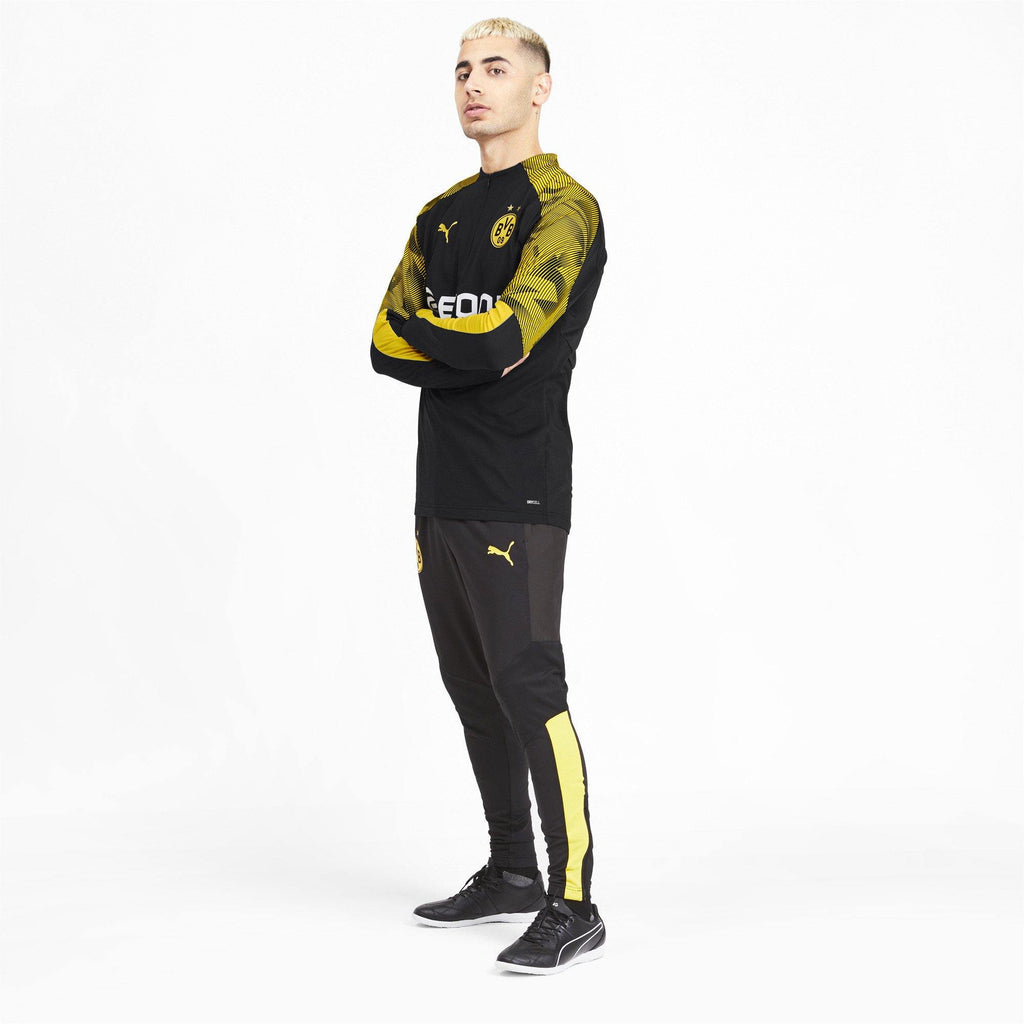 [755764-02] Mens Puma BVB 1/4 Zip Training Top With Evonik Logo - sneakAR
