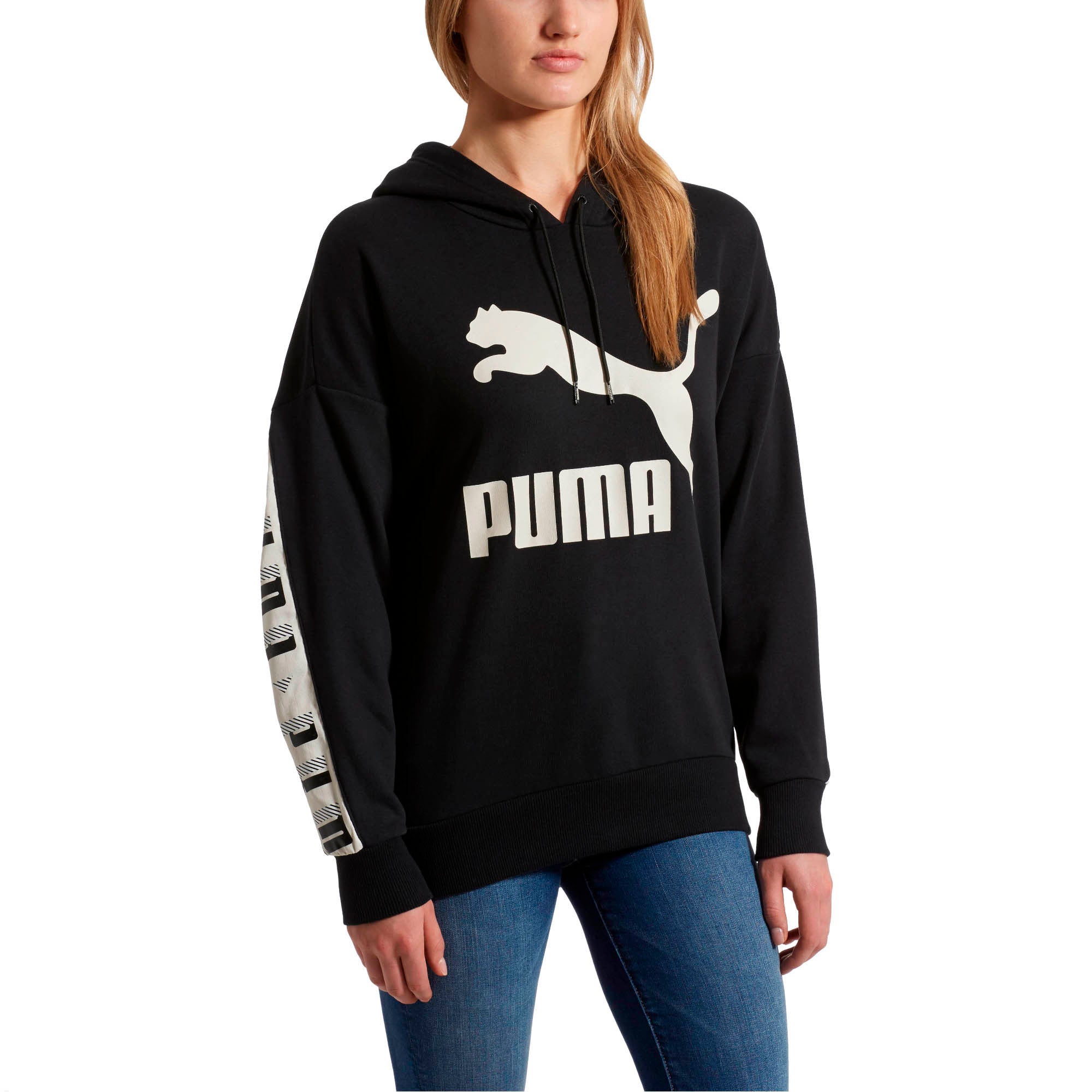 [578339-01] Womens Puma Revolt Hooded Sweat Tr