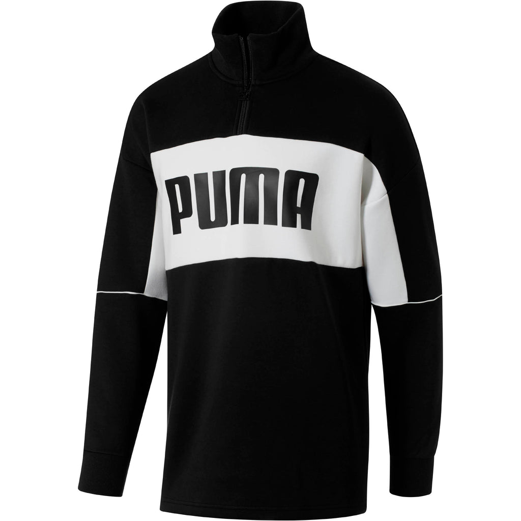 [576378-01] Mens Puma Retro Crew Turtle Rib Neck