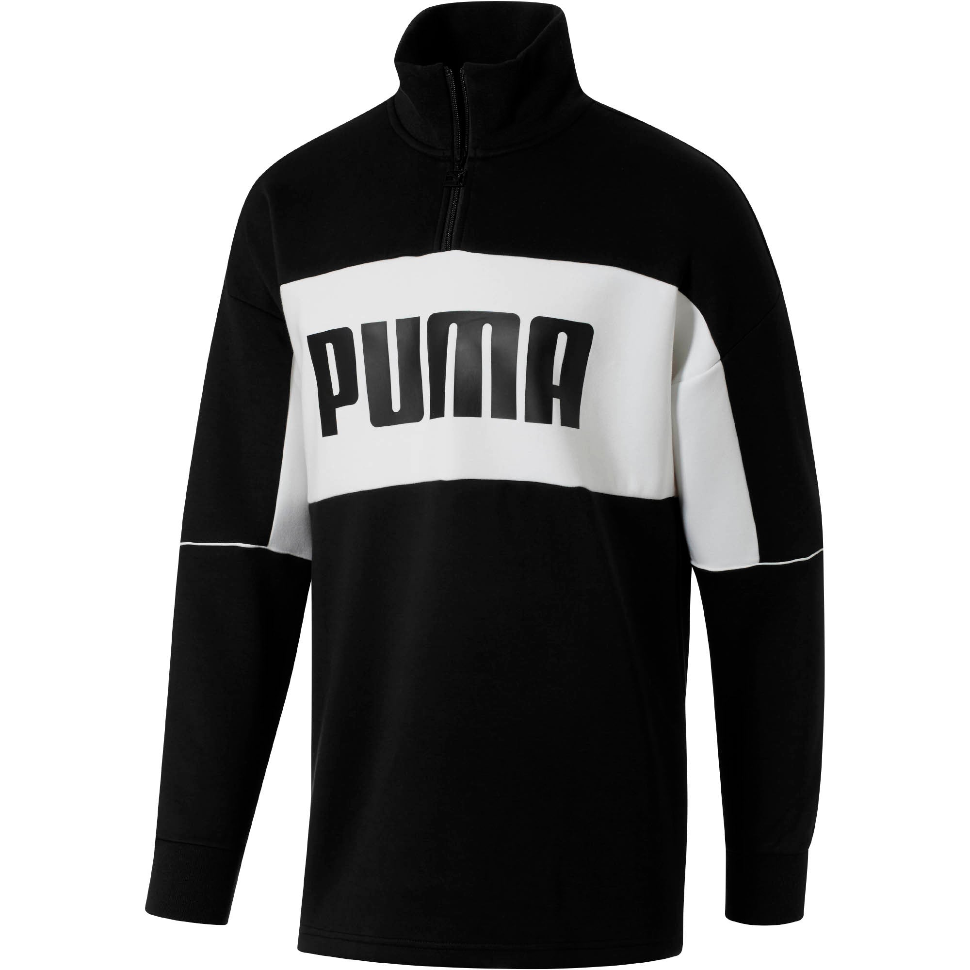 [576378-01] Mens Puma Retro Crew Turtle Rib Neck