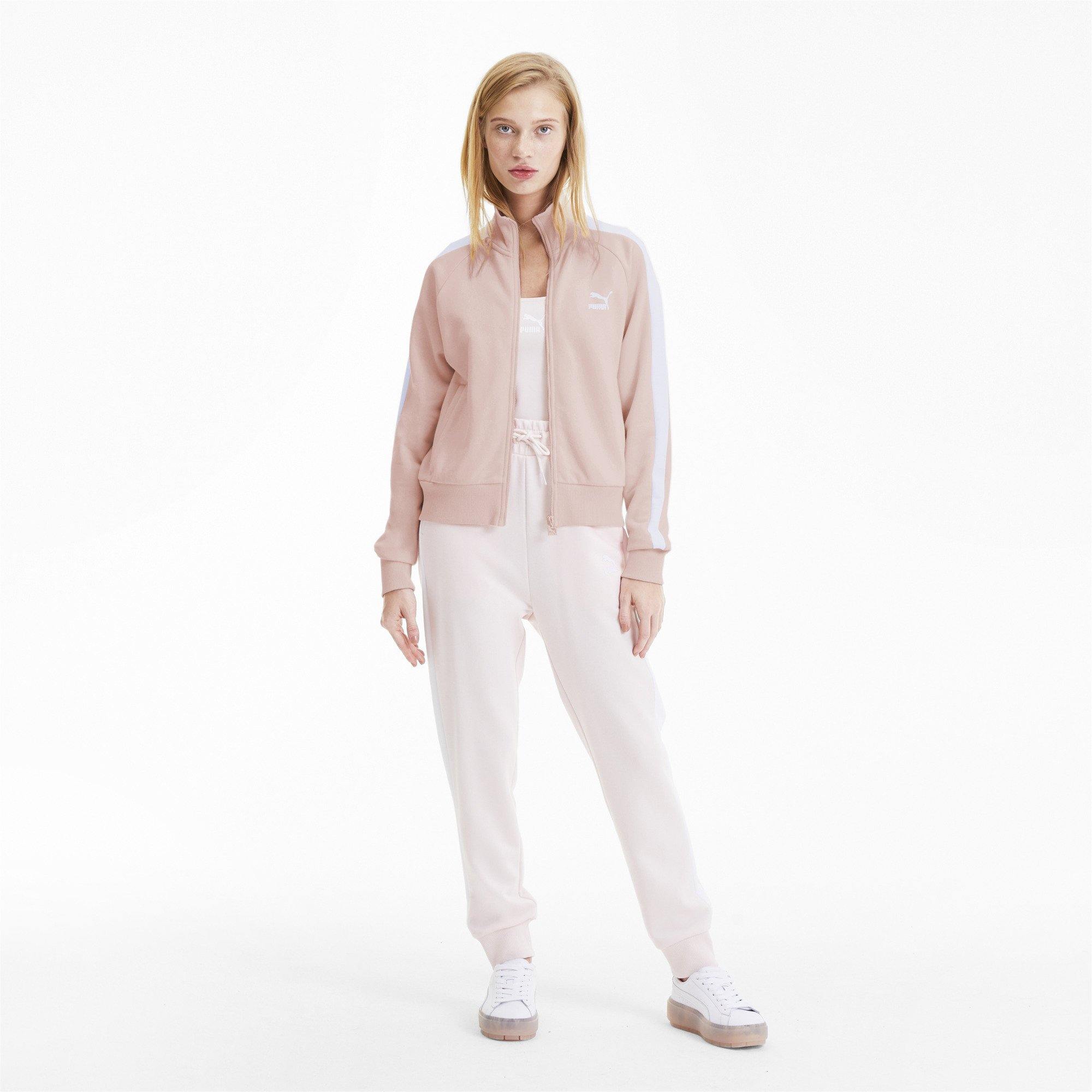 [595204-17] Womens Puma Classics T7 Track Jacket - sneakAR