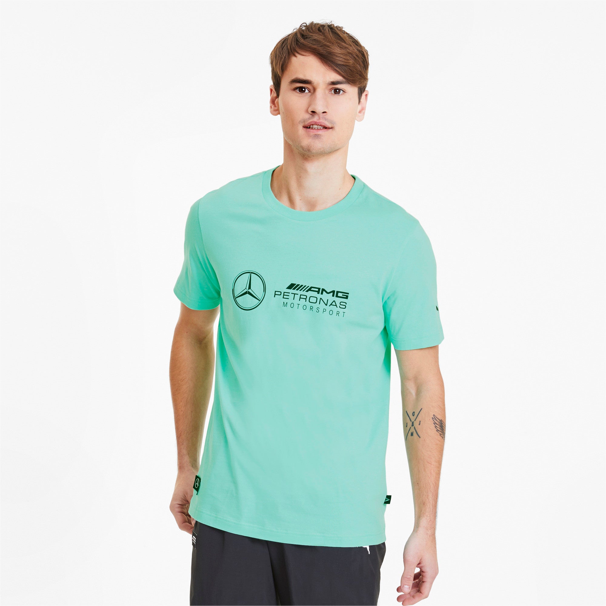 [596186-06] Mens Puma MAPM Mercedes Logo Tee