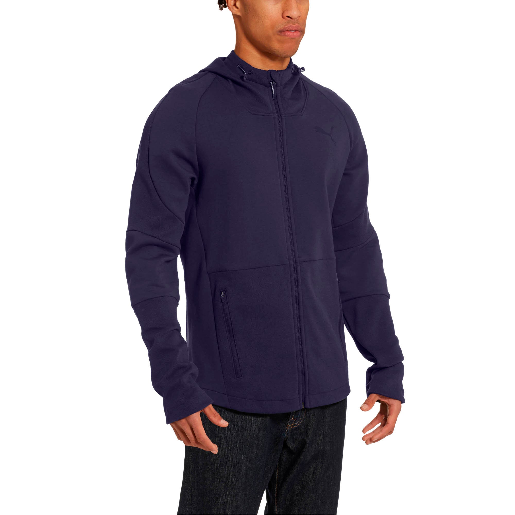 [854151-06] Mens Puma Evostripe Move Hooded Jacket